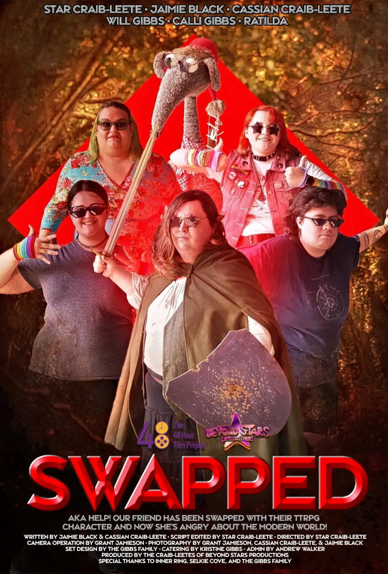 Plakat filmowy "Swapped!"