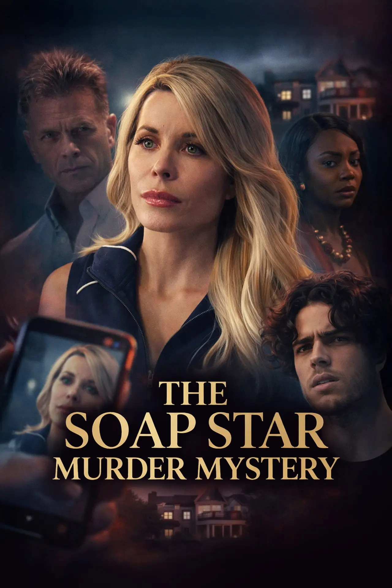 Plakat filmowy "The Soap Star Murder Mystery"