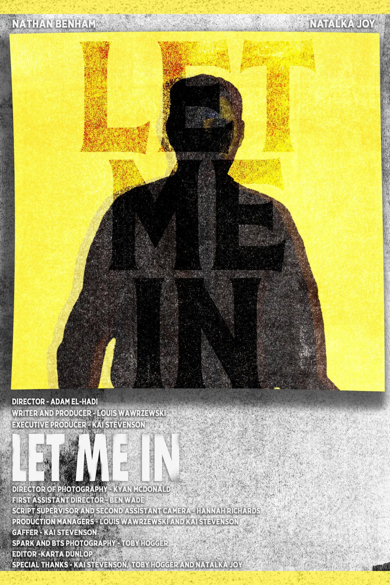 Plakat filmowy "Let Me In"