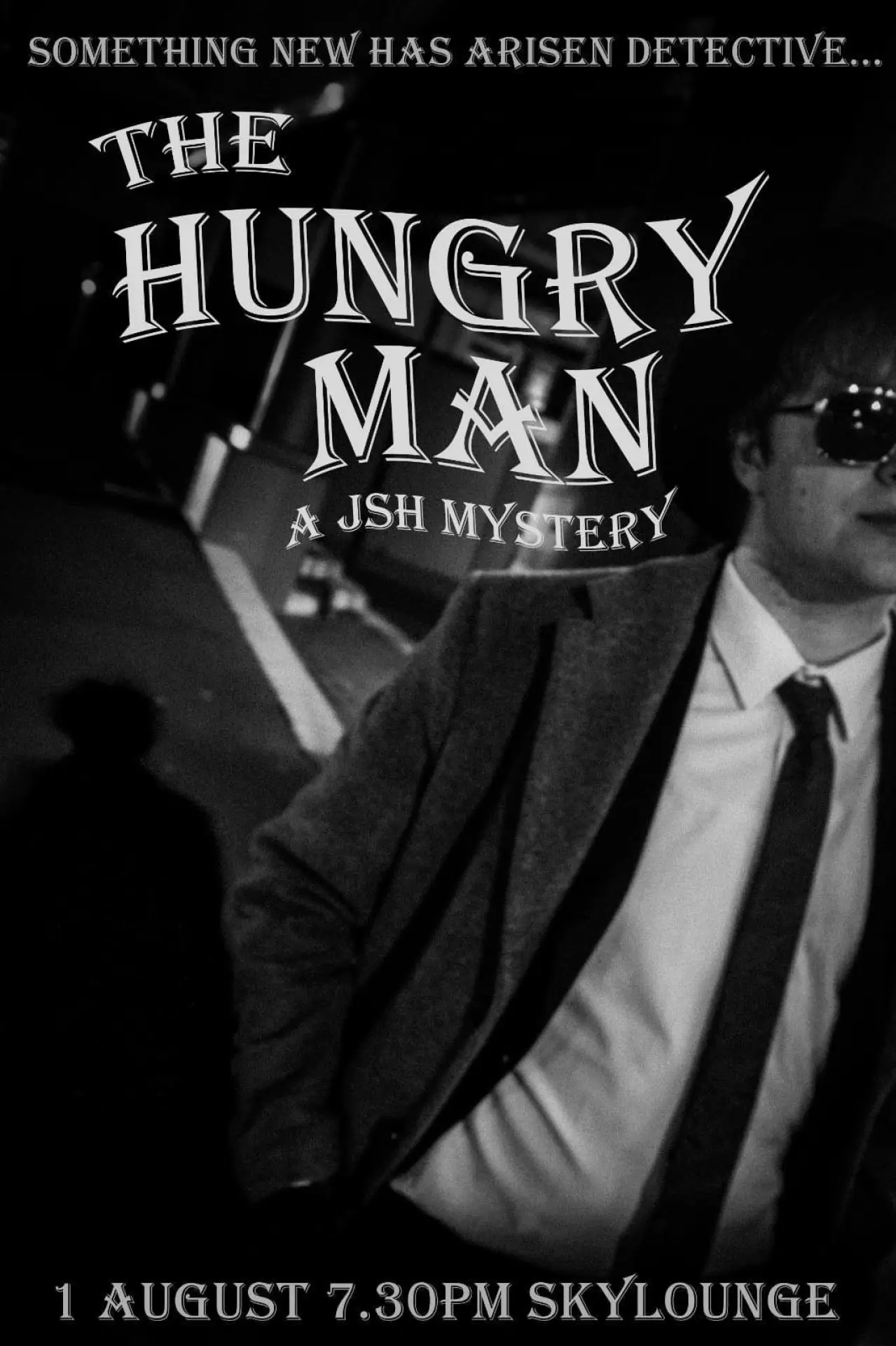 Plakat filmowy "The Hungry Man"