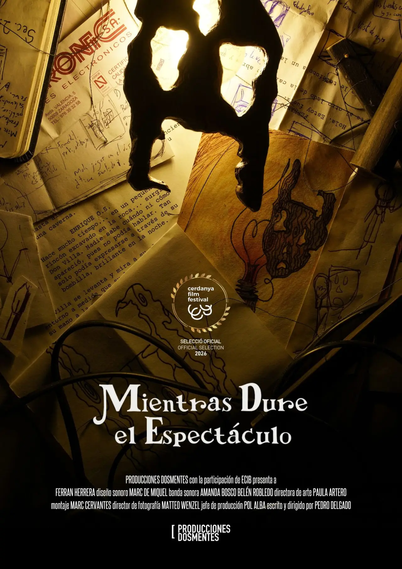 Plakat filmowy "Mientras Dure el Espectáculo"