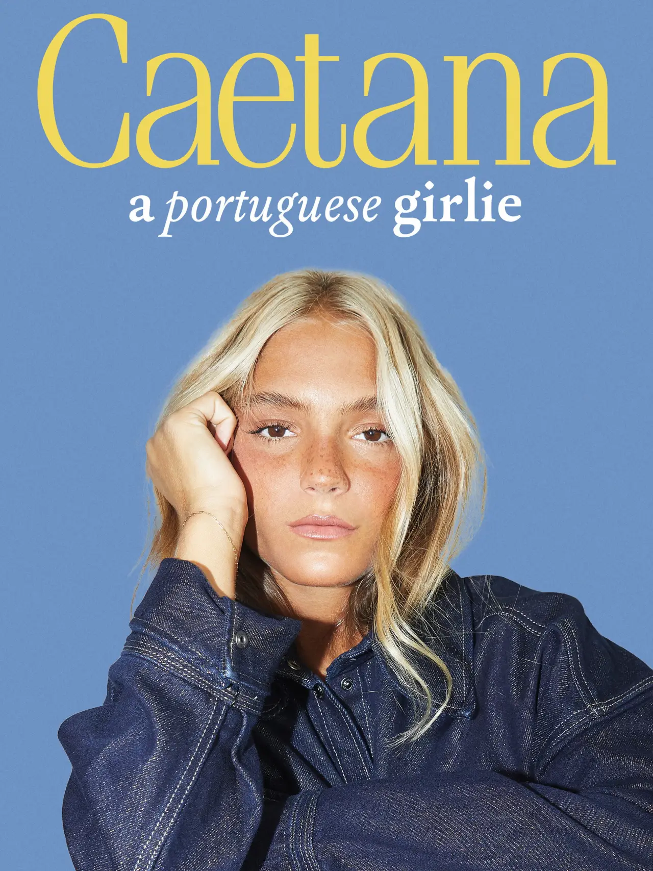 Plakat filmowy "Caetana. A portuguese girlie"
