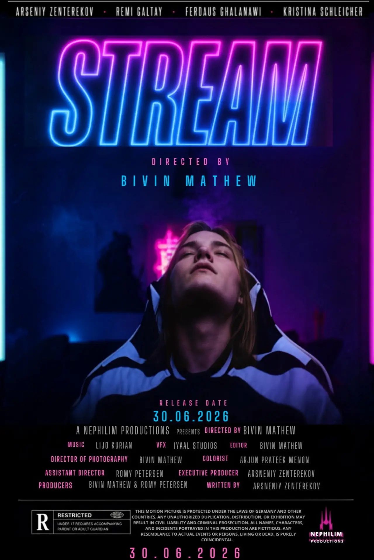 Plakat filmowy "STREAM"