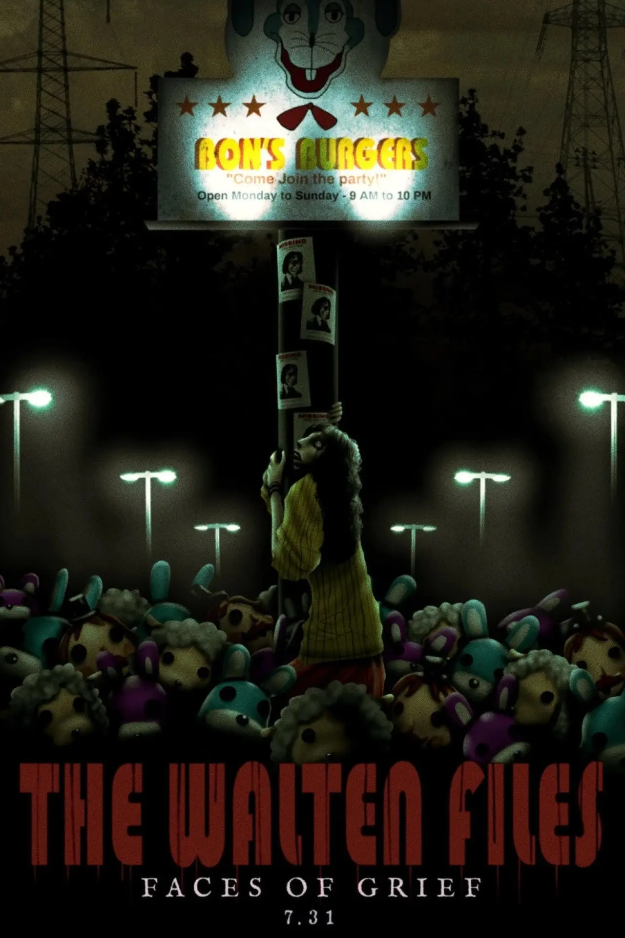 Plakat filmowy "The Walten Files 5 - Faces of Grief"