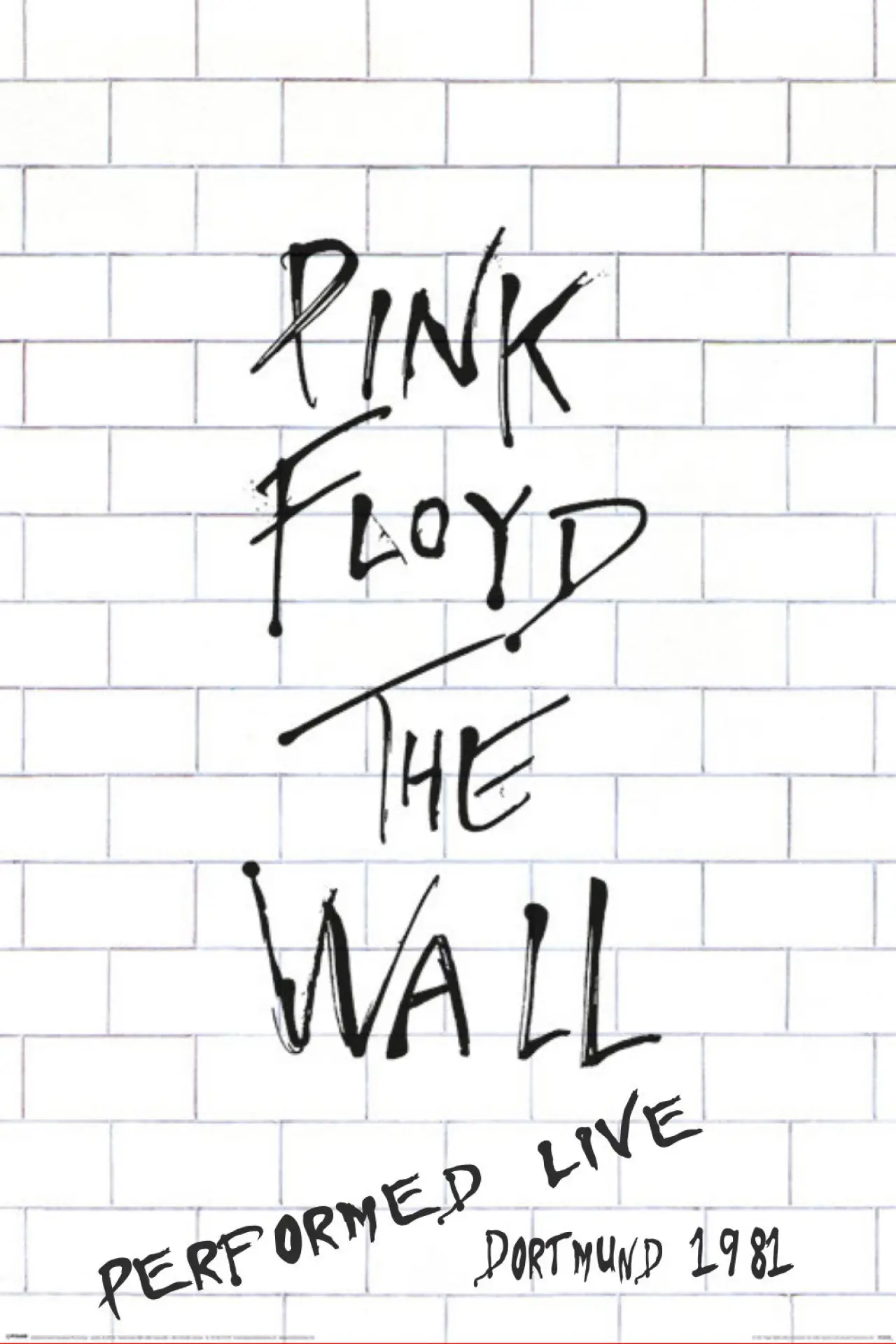Plakat filmowy "Pink Floyd Live Dortmund 1981"