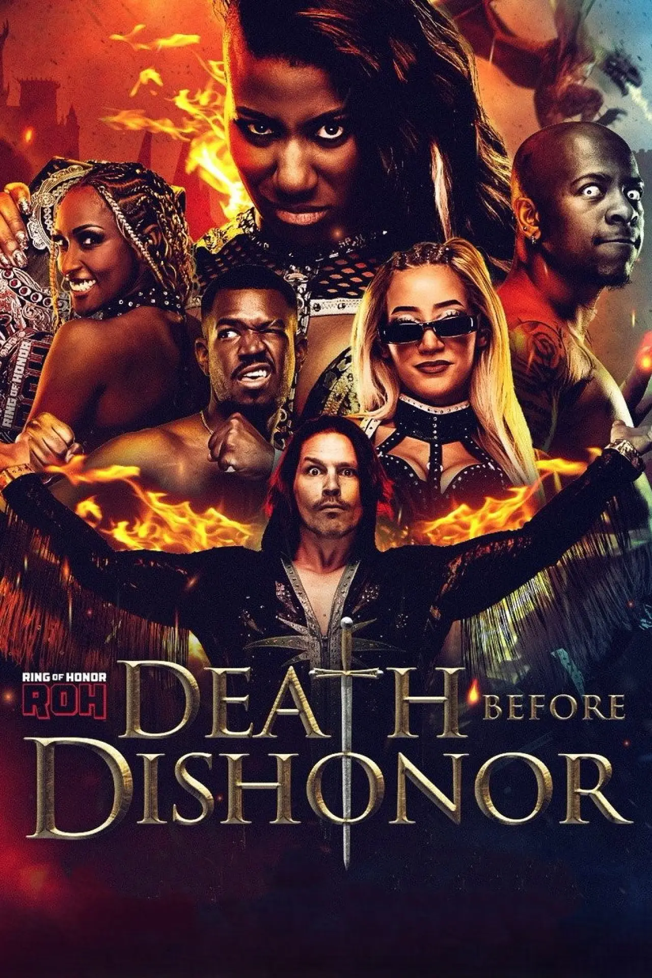 Plakat filmowy "ROH: Death Before Dishonor 2026"