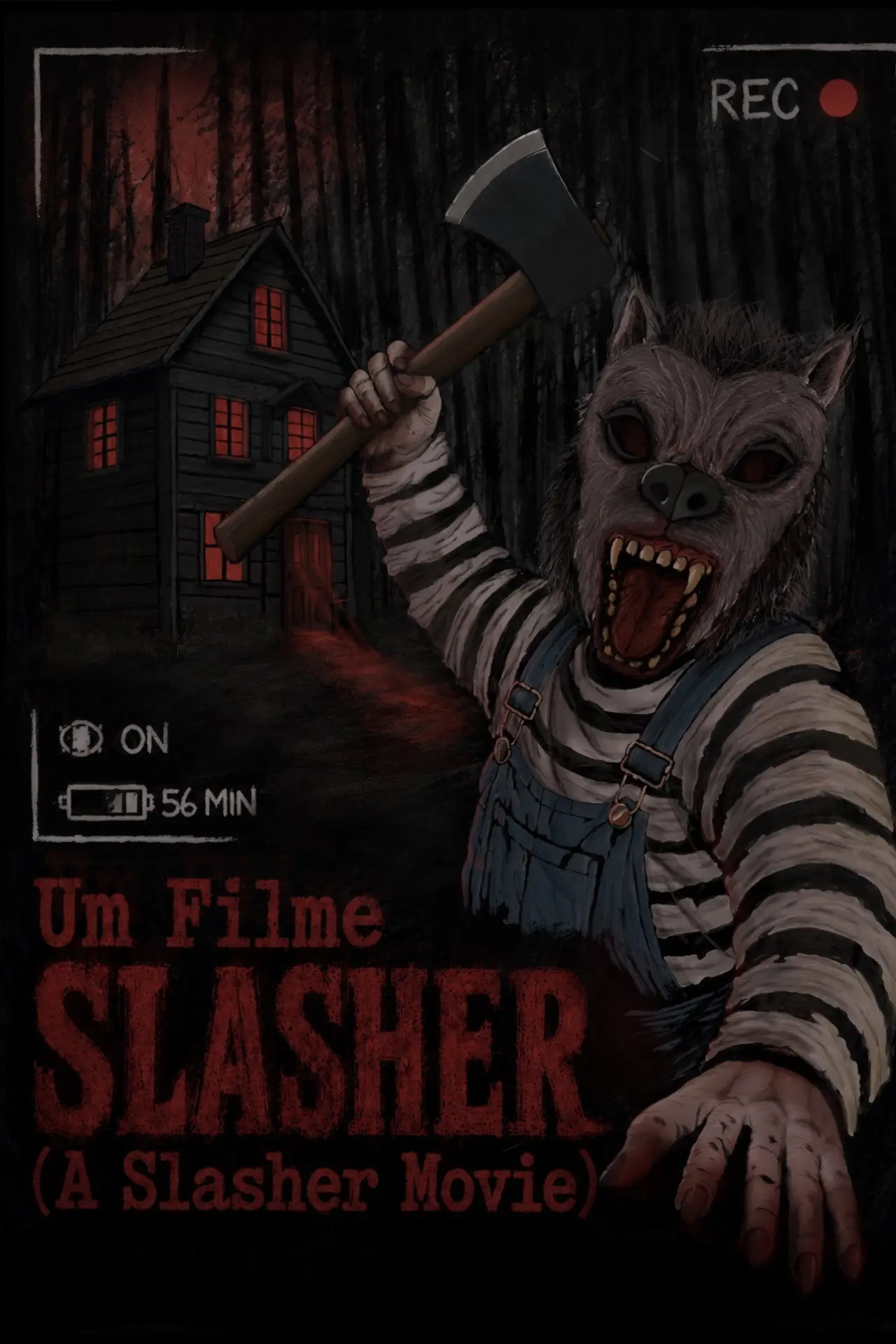 Plakat filmowy "Um Filme Slasher (A Slasher Movie)"