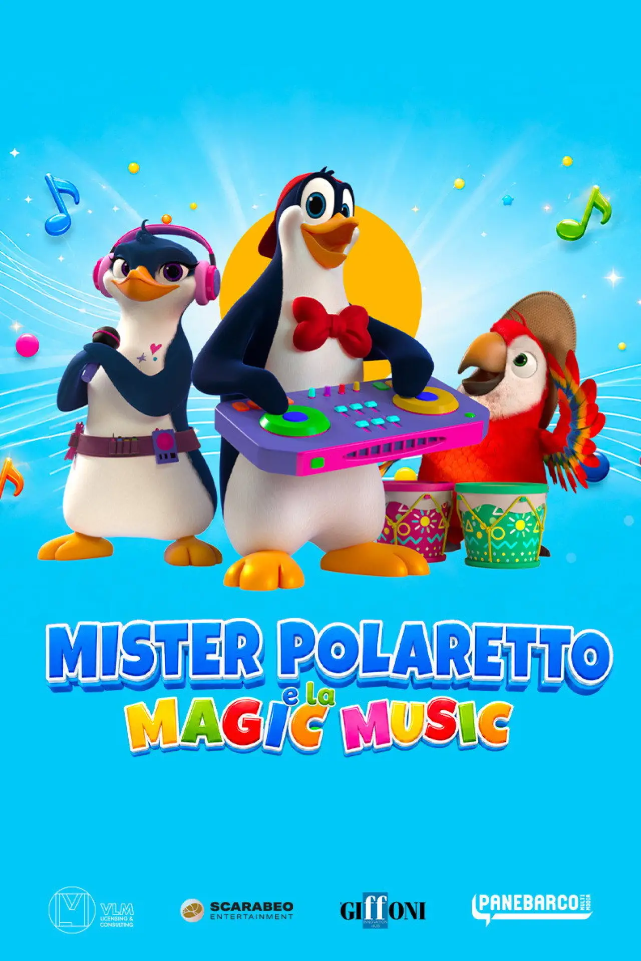 Plakat filmowy "Mister Polaretto e la magic music"