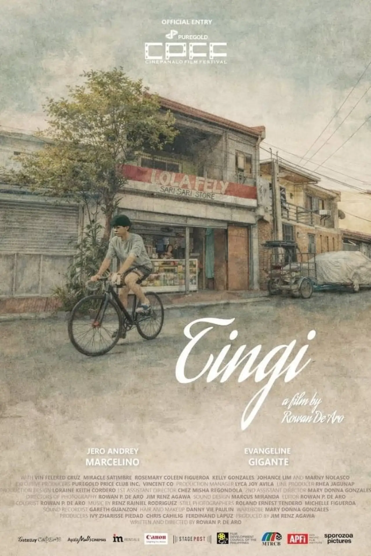 Plakat filmowy "Tingi"
