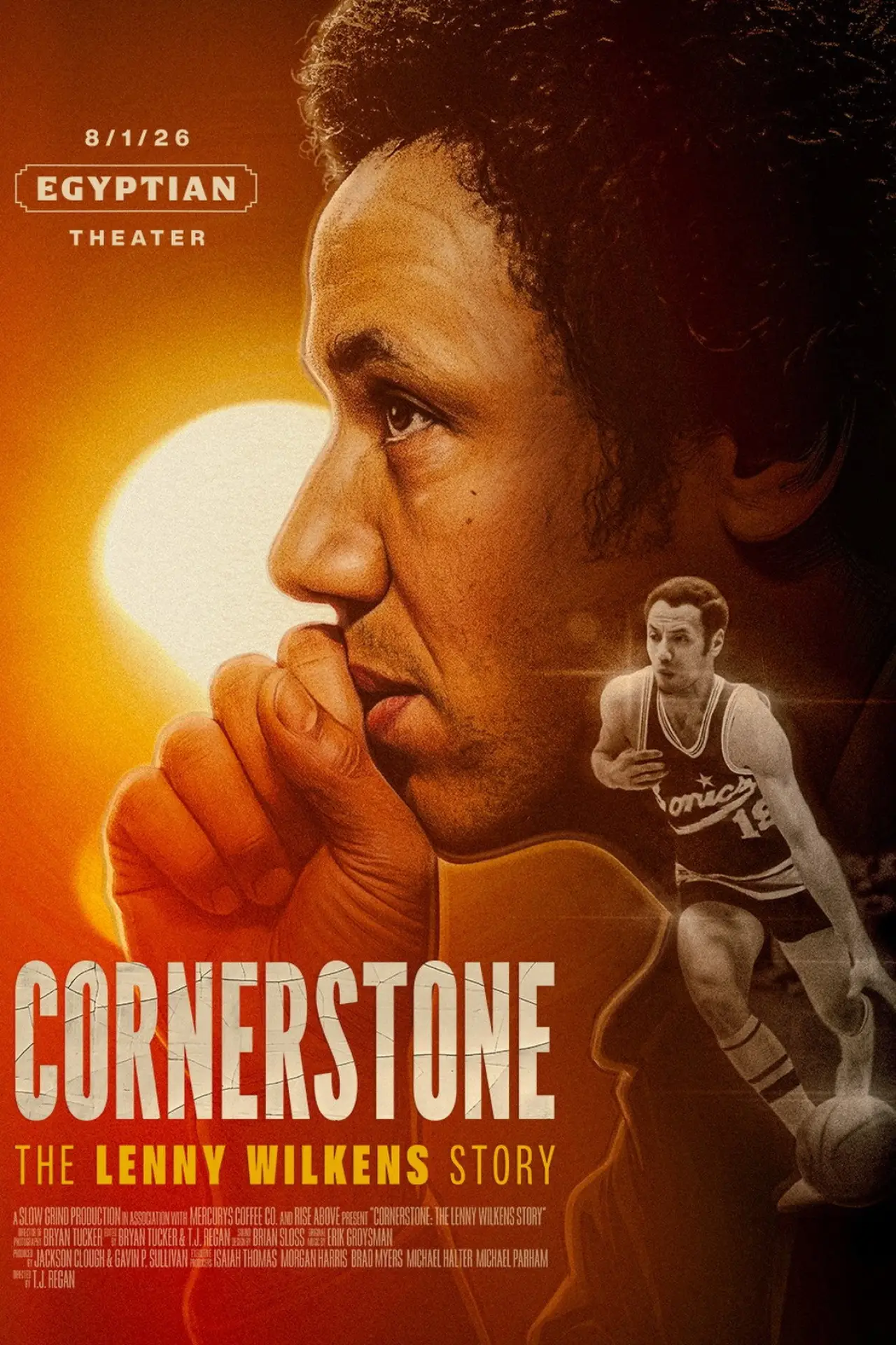 Plakat filmowy "Cornerstone: The Lenny Wilkens Story"