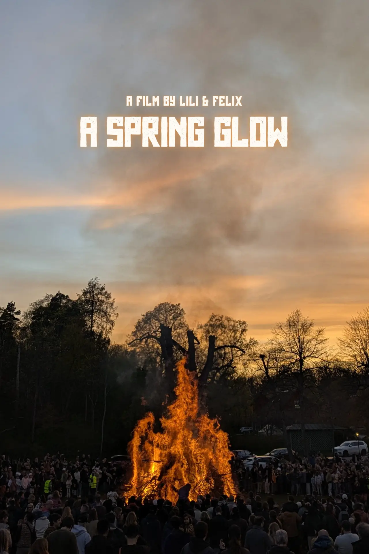 Plakat filmowy "a spring glow"