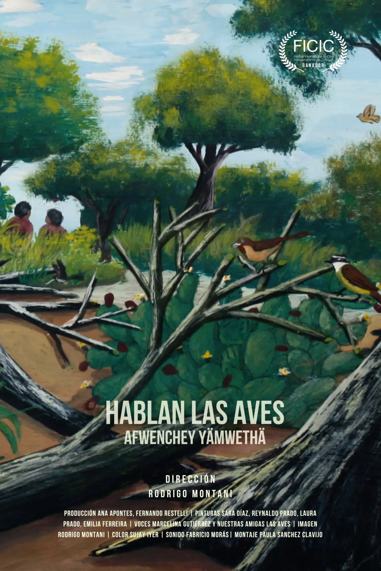 Plakat filmowy "Hablan las aves"