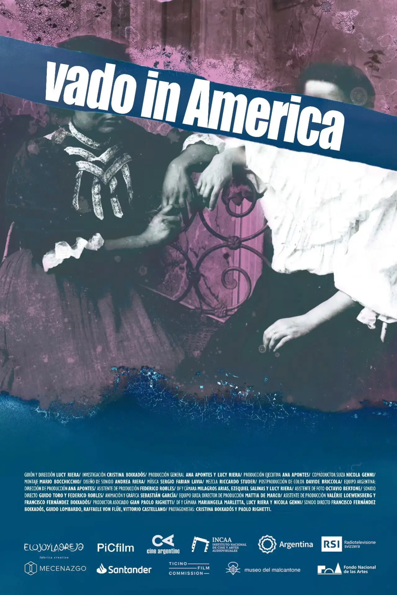 Plakat filmowy "Vado in America"