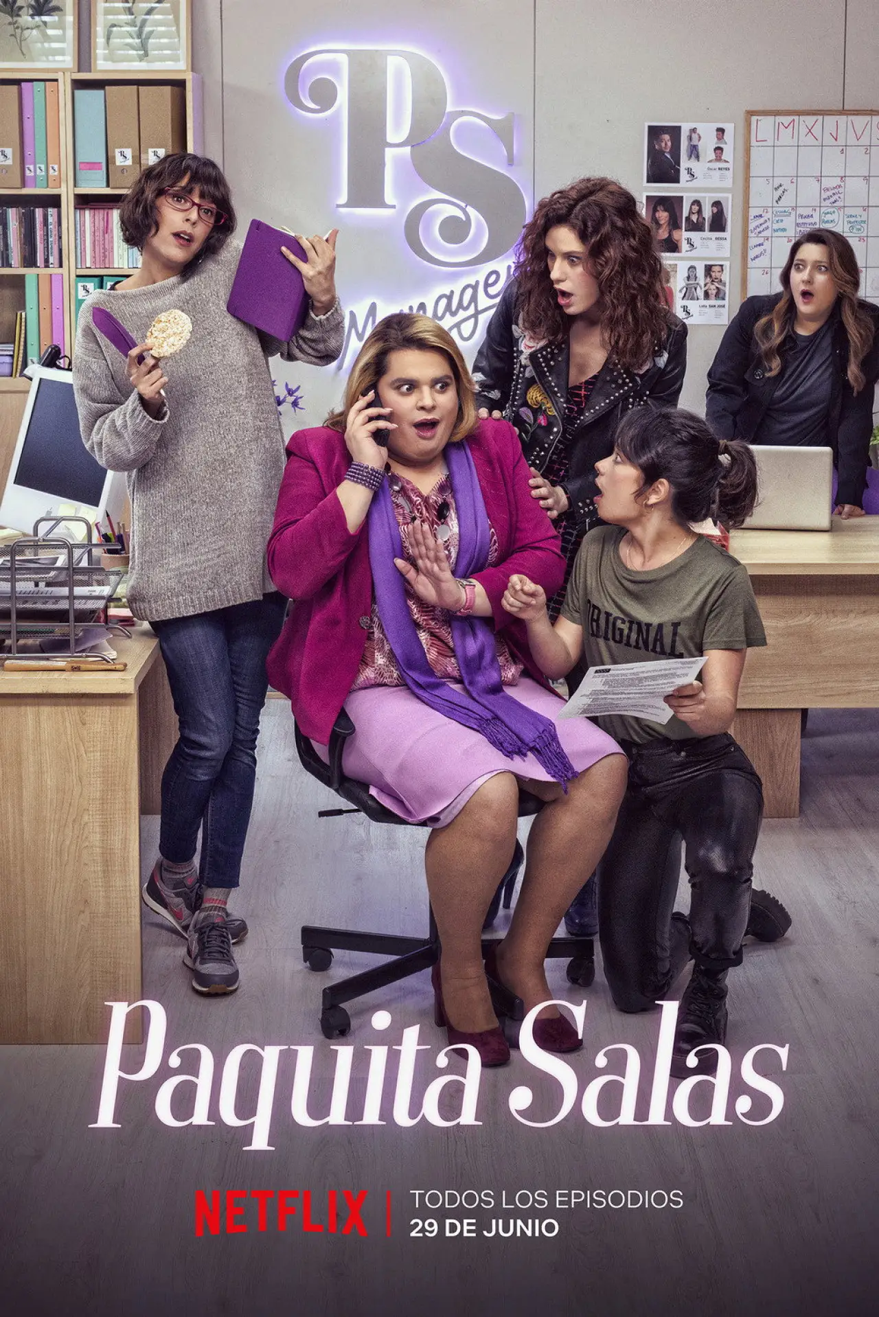 Plakat filmowy "Paquita Salas"