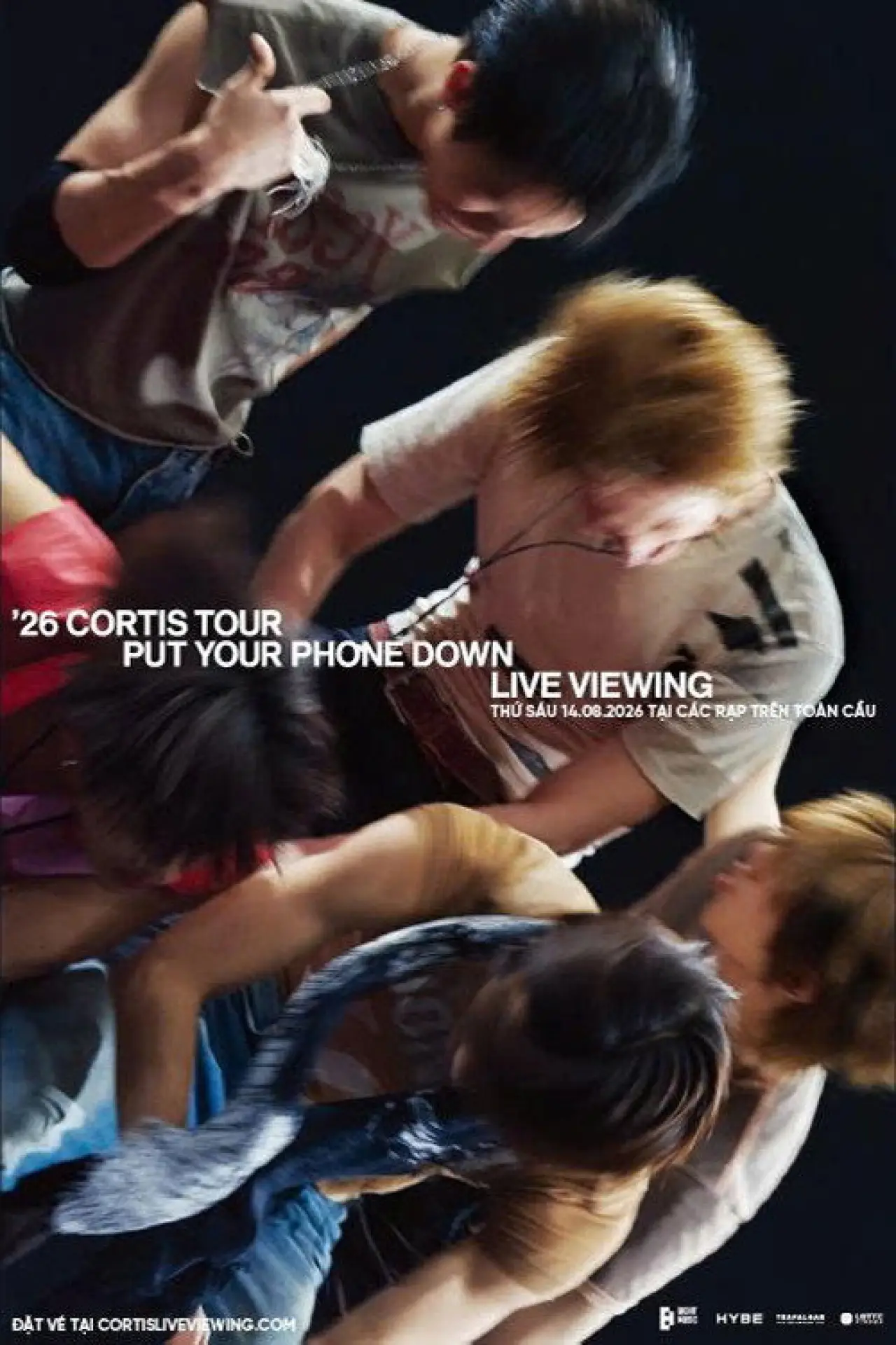 Plakat filmowy "2026 CORTIS TOUR PUT YOUR PHONE DOWN IN LA: LIVE VIEWING"