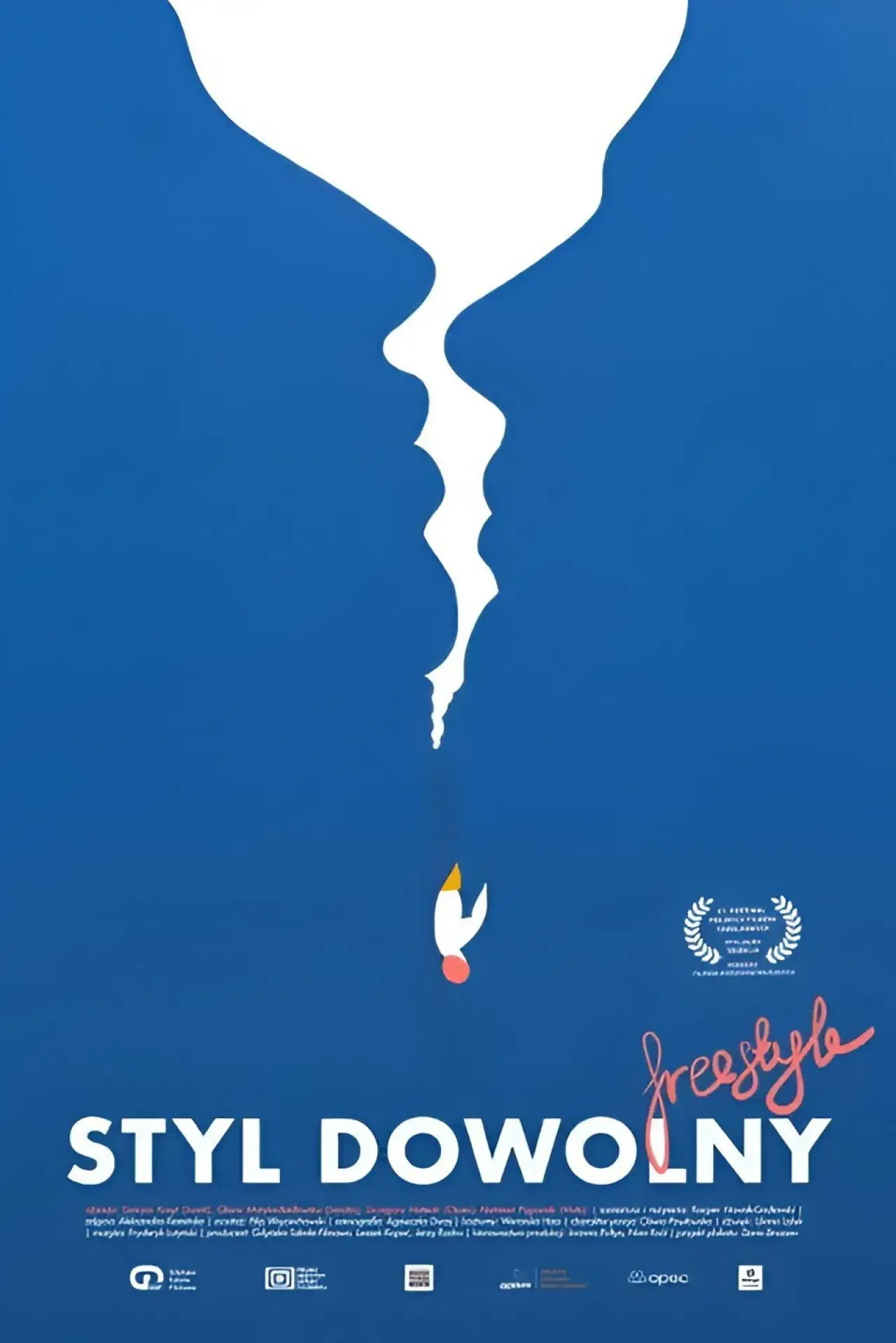 Plakat filmowy "Styl dowolny"