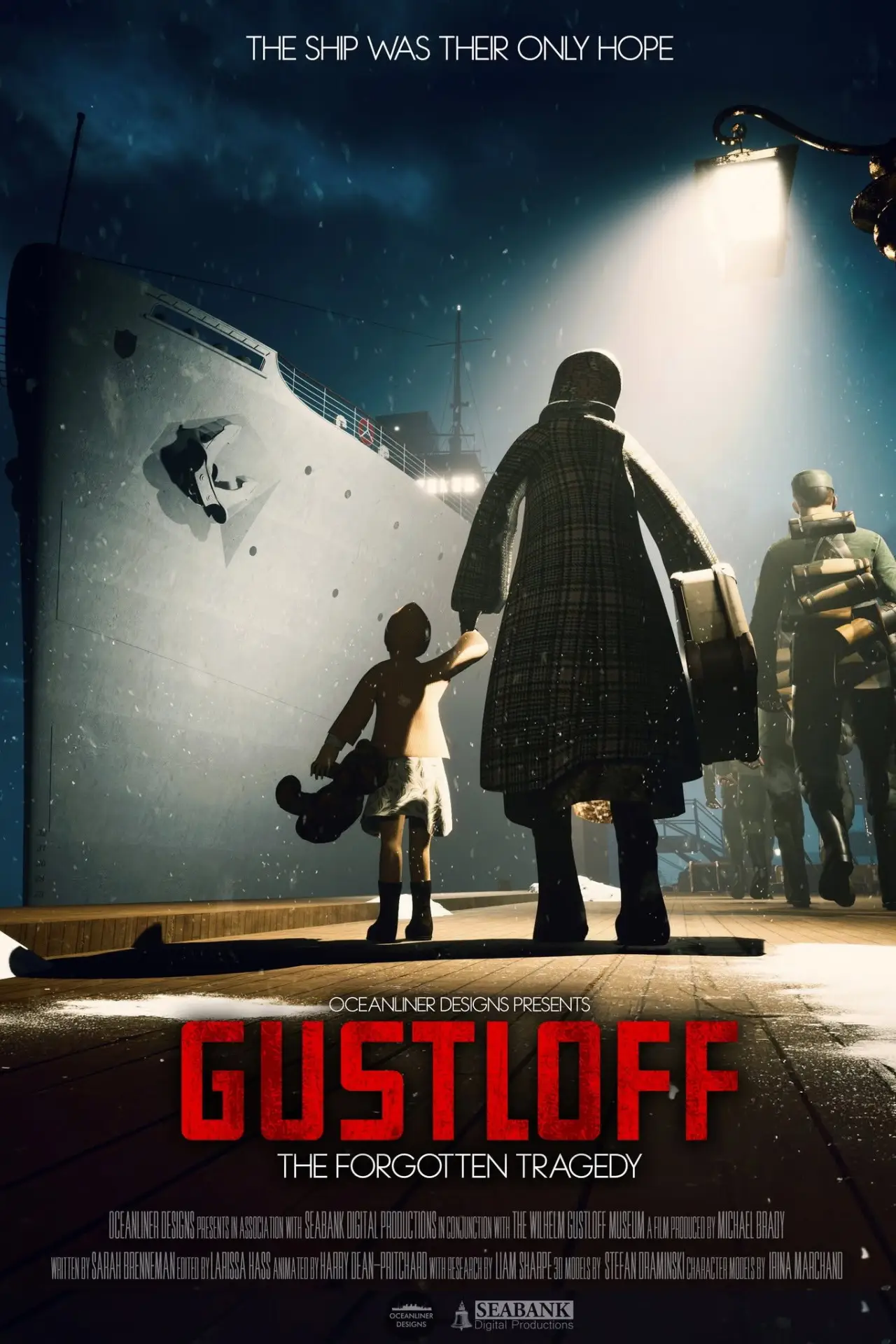 Plakat filmowy "Gustloff: The Forgotten Tragedy"