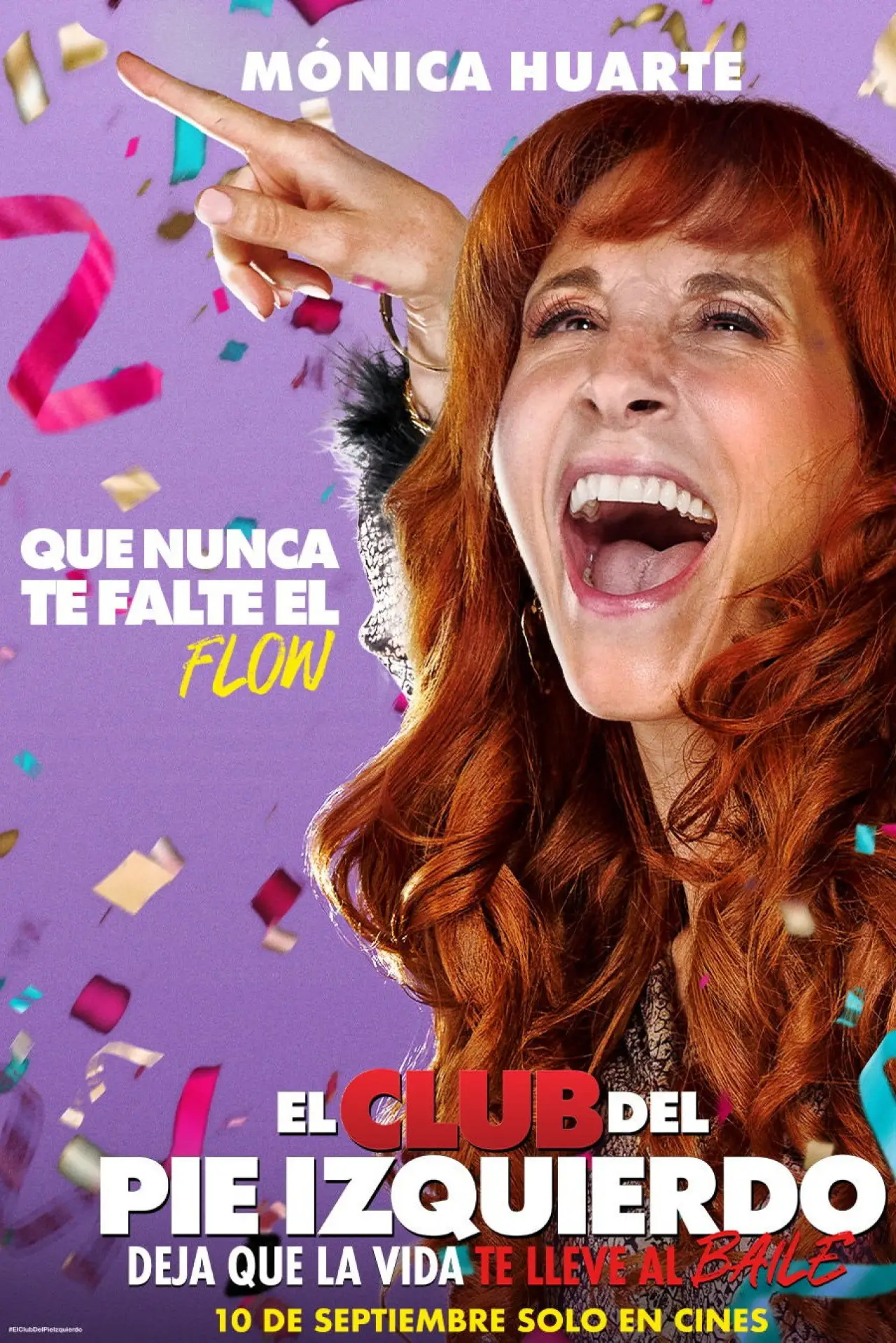 Plakat filmowy "El Club del Pie Izquierdo"