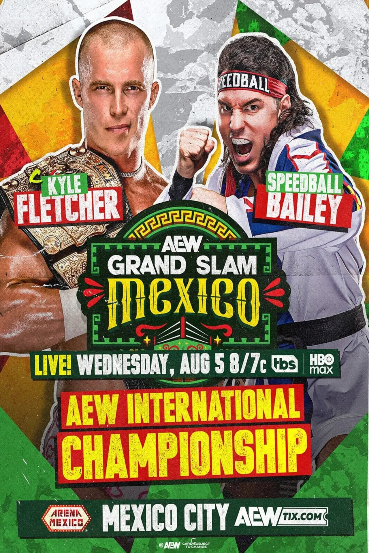Plakat filmowy "AEW Grand Slam Mexico 2026"