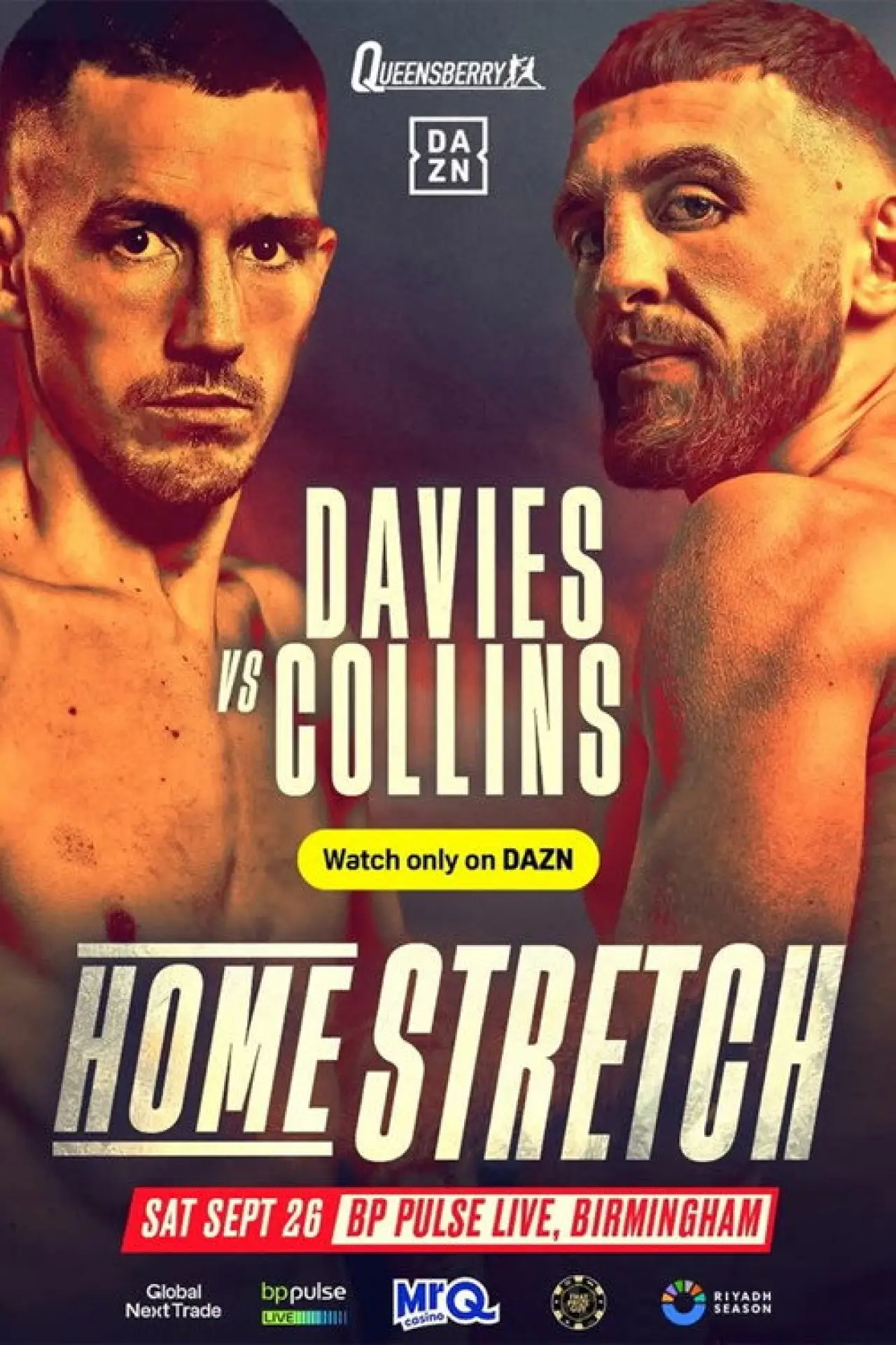 Plakat filmowy "Liam Davies vs. Nathaniel Collins"