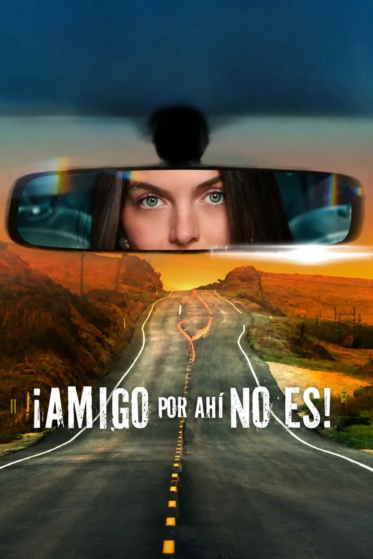 Plakat filmowy "¡Amigo, por ahí no es!"