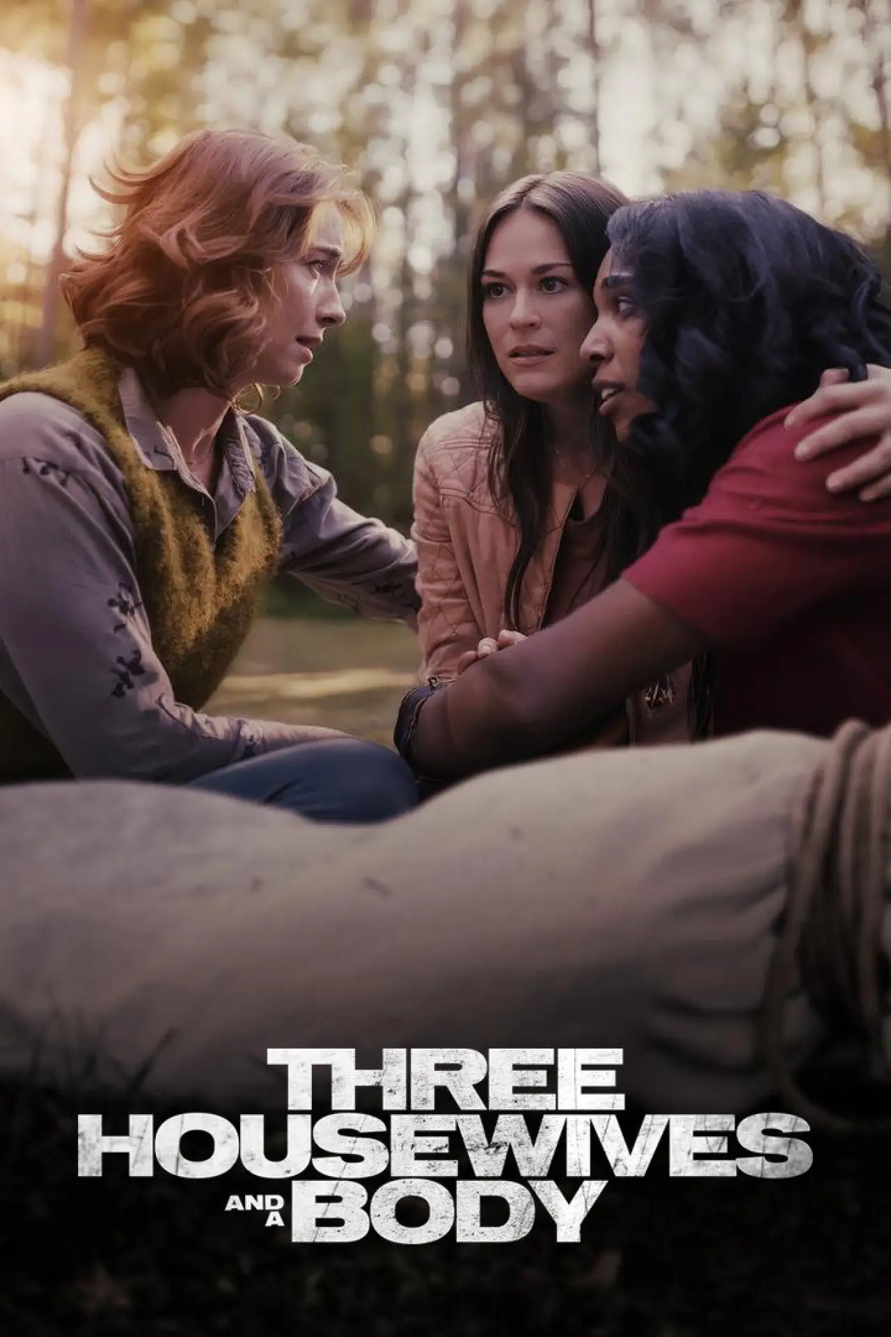 Plakat filmowy "Three Housewives and a Body"