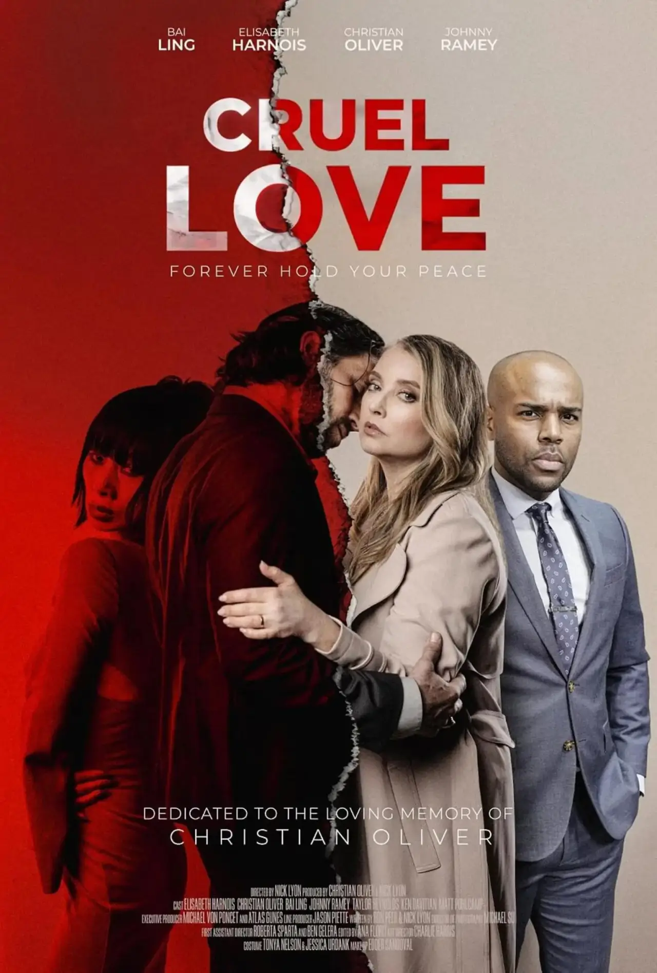 Plakat filmowy "Cruel Love"