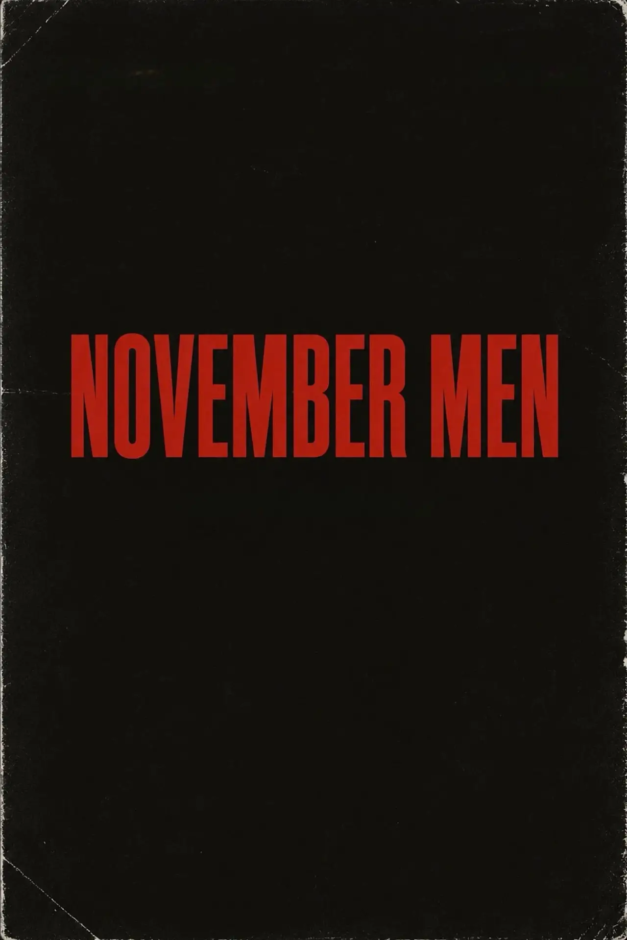 Plakat filmowy "November Men"