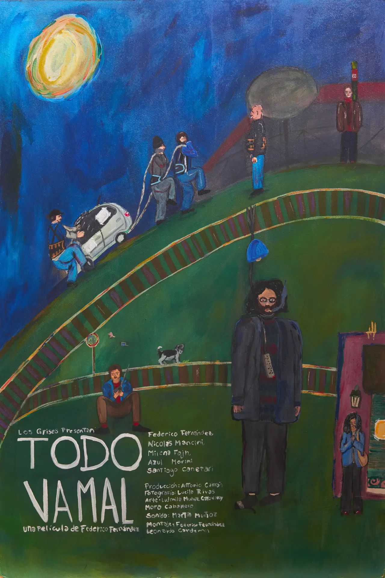 Plakat filmowy "Todo va mal"