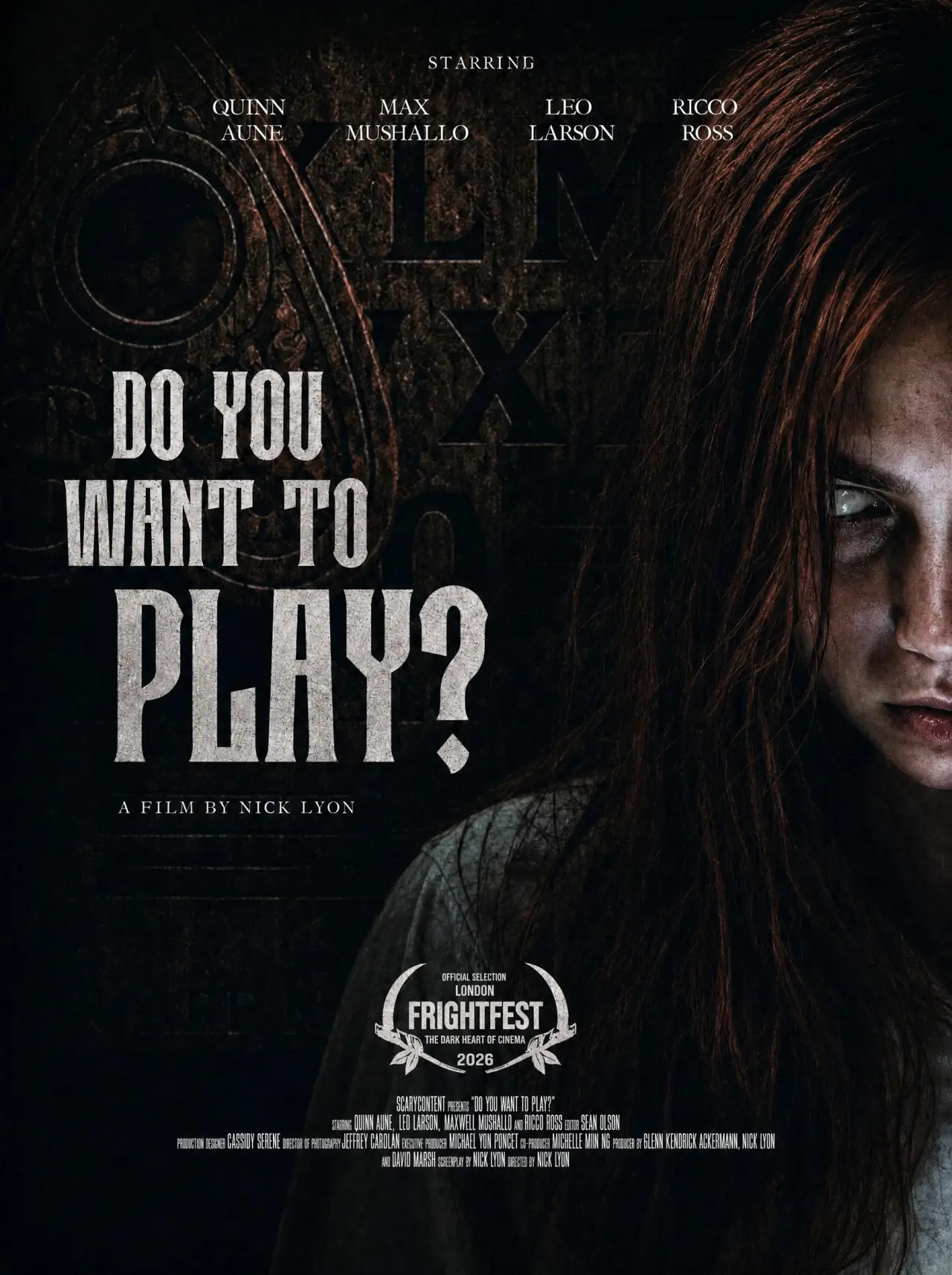 Plakat filmowy "Do You Want to Play"