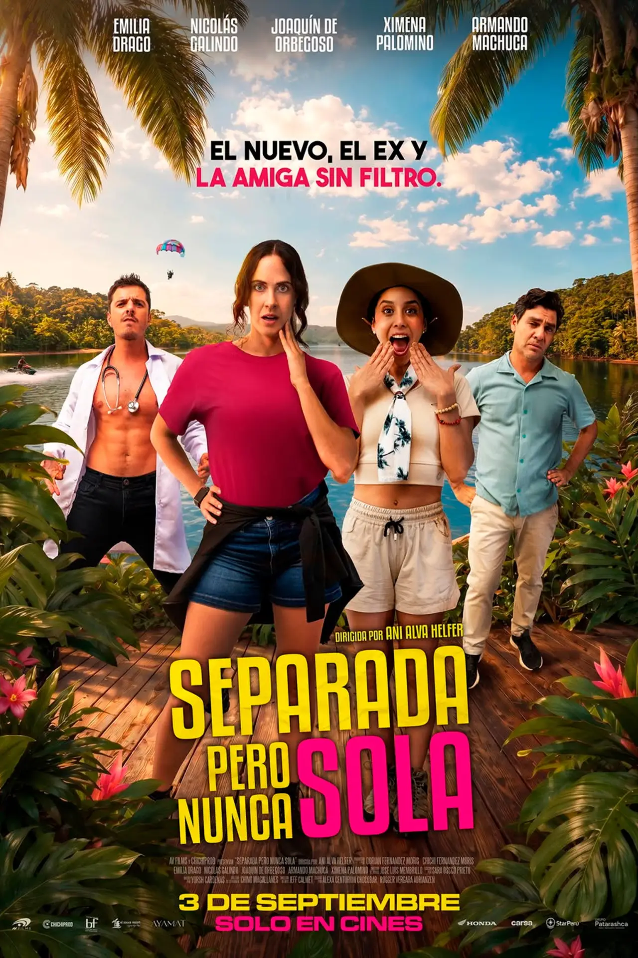 Plakat filmowy "Separada pero nunca sola"