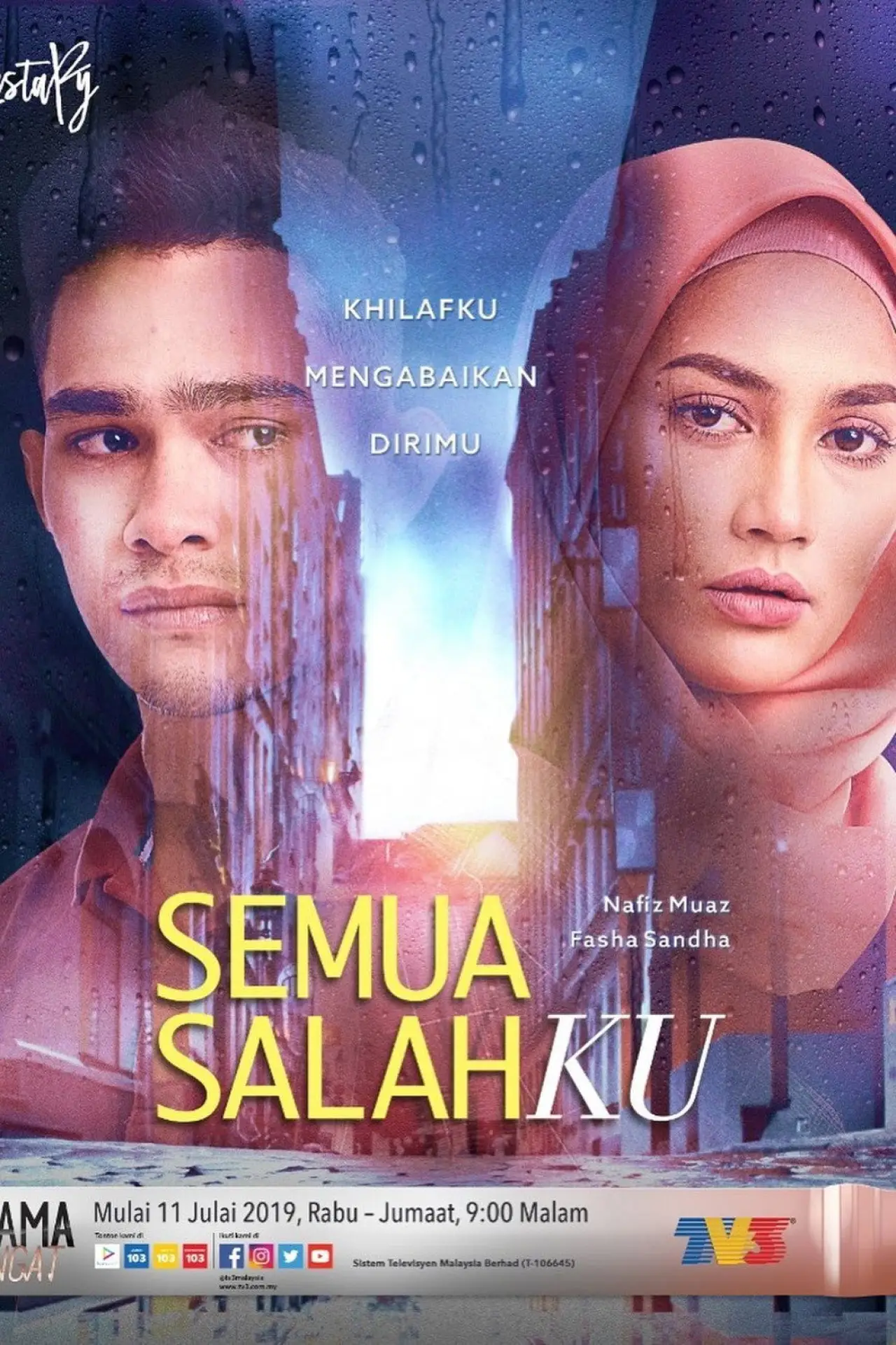 Plakat filmowy "Semua Salahku"