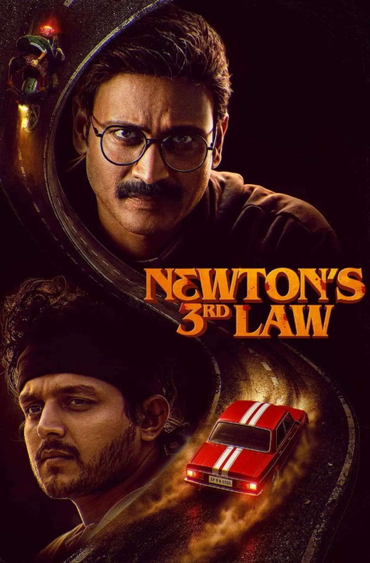 Plakat filmowy "Newton