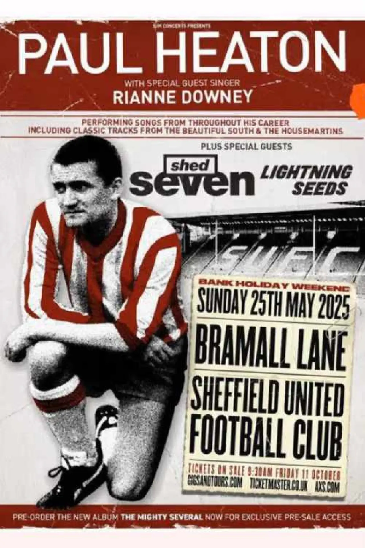 Plakat filmowy "Paul Heaton: Live at Bramall Lane"