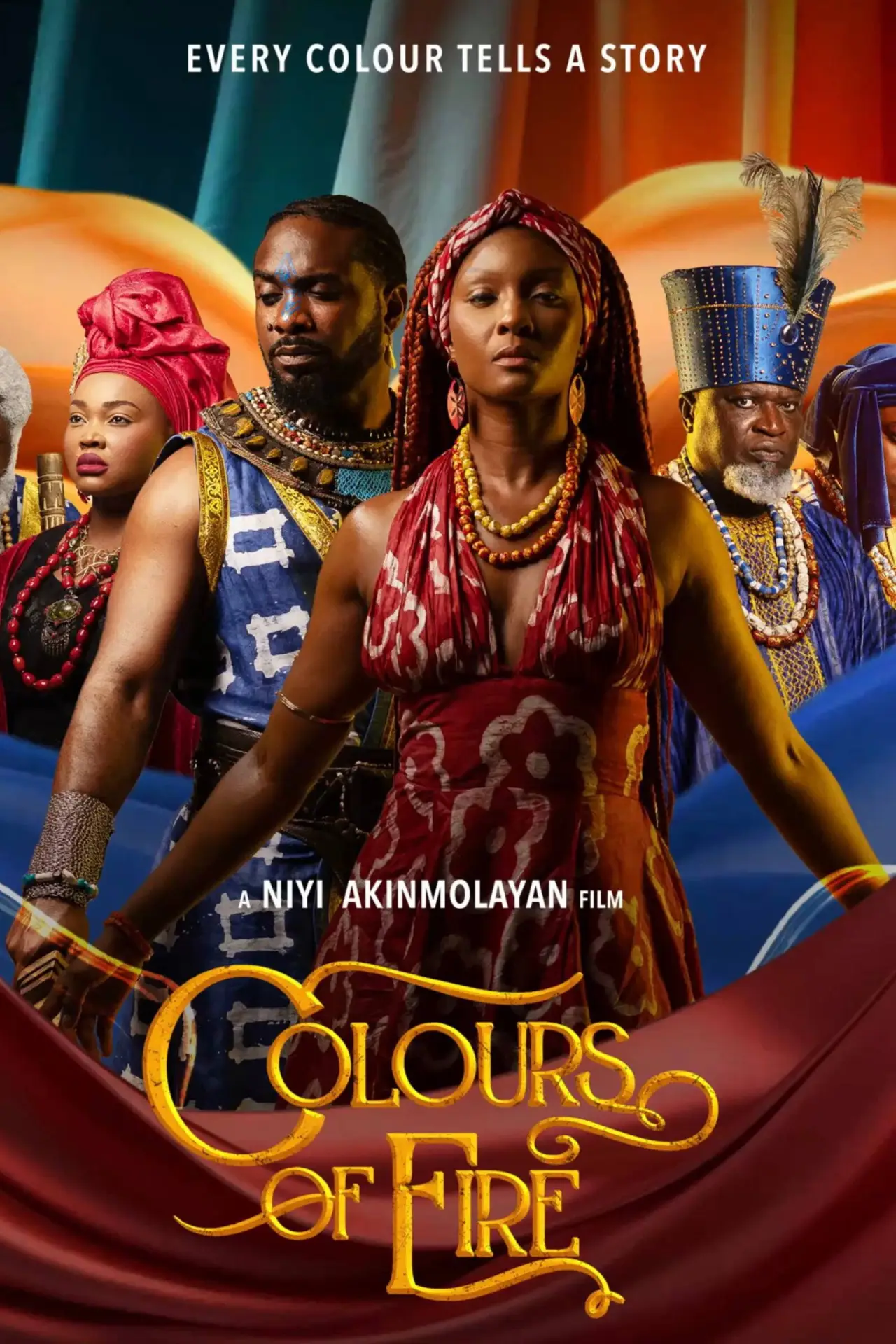 Plakat filmowy "Colours of Fire"