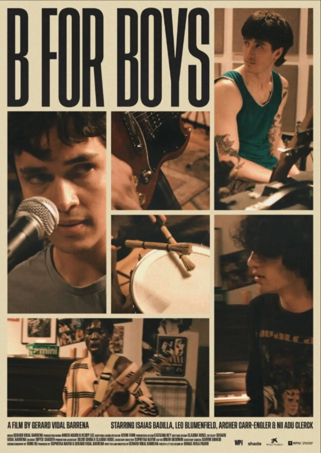 Plakat filmowy "B for Boys"