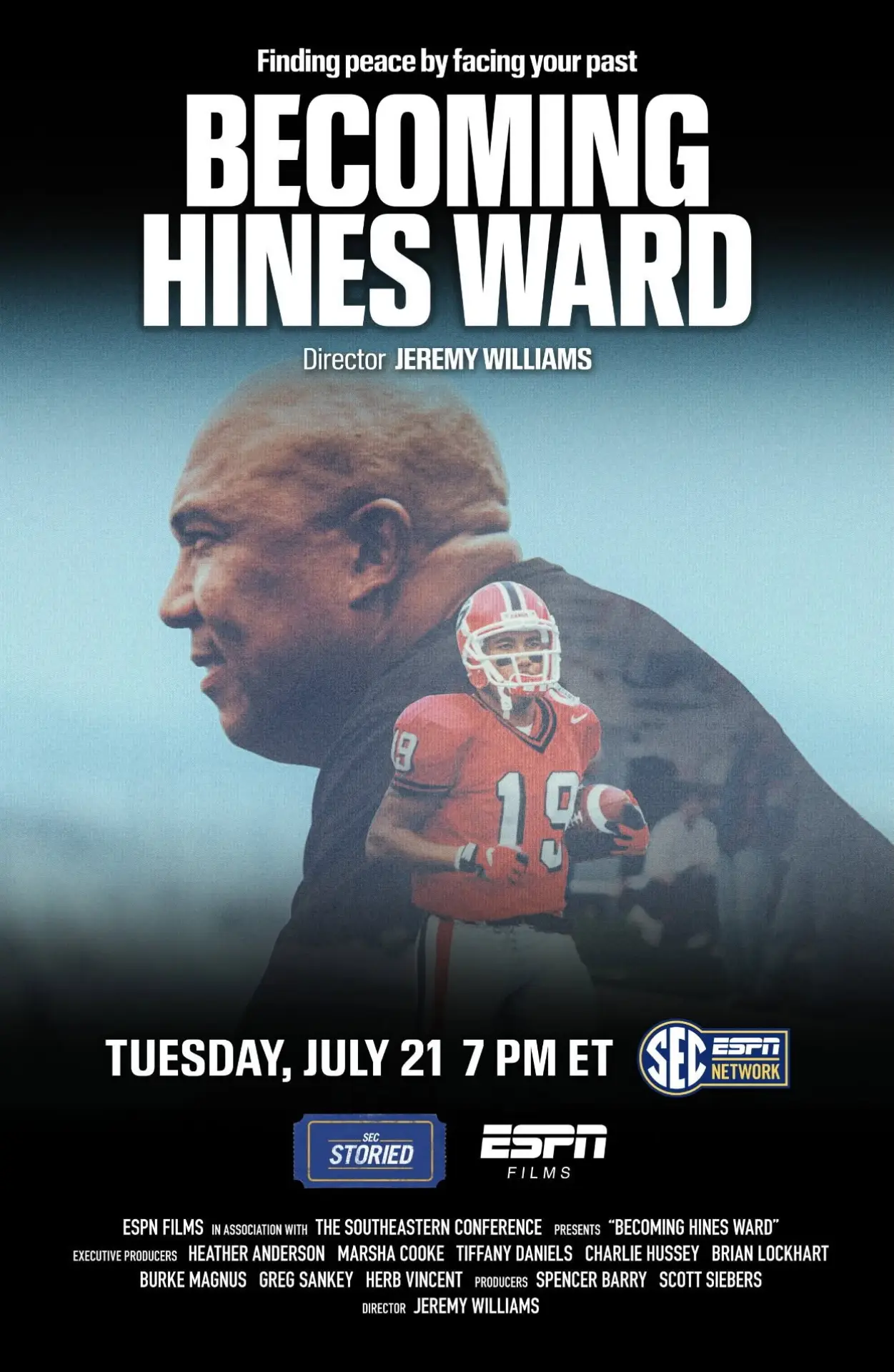 Plakat filmowy "Becoming Hines Ward"