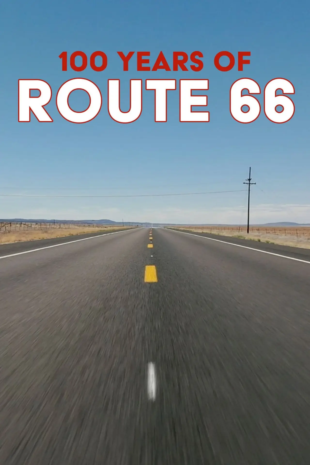 Plakat filmowy "Route 66 - Sto lat amerykańskiej legendy"