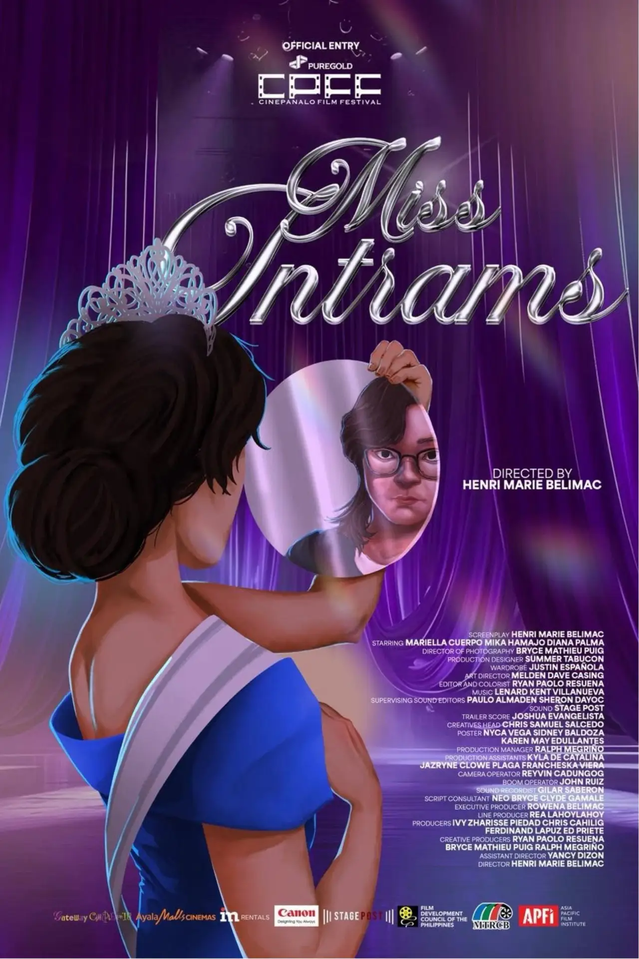 Plakat filmowy "Miss Intrams"