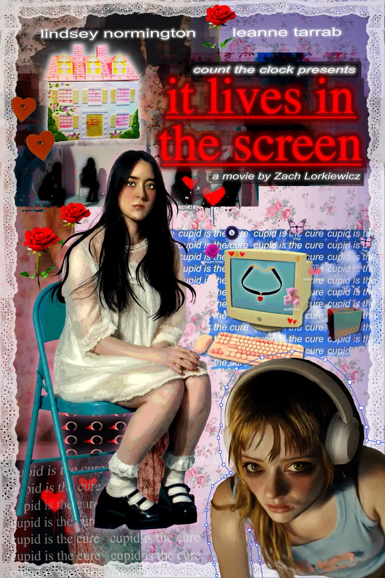 Plakat filmowy "It Lives in the Screen"