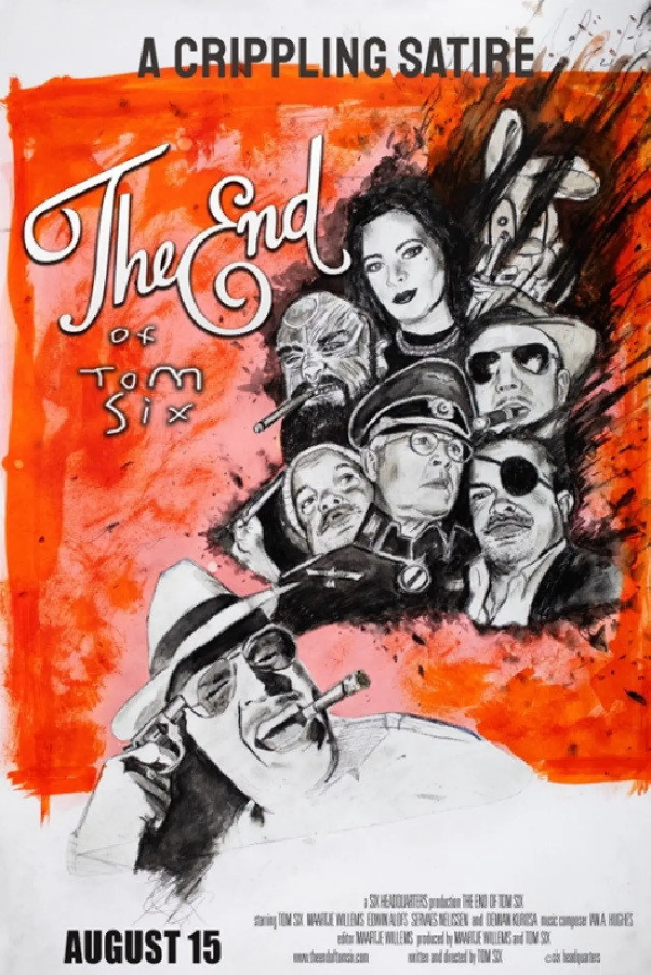 Plakat filmowy "The End of Tom Six"