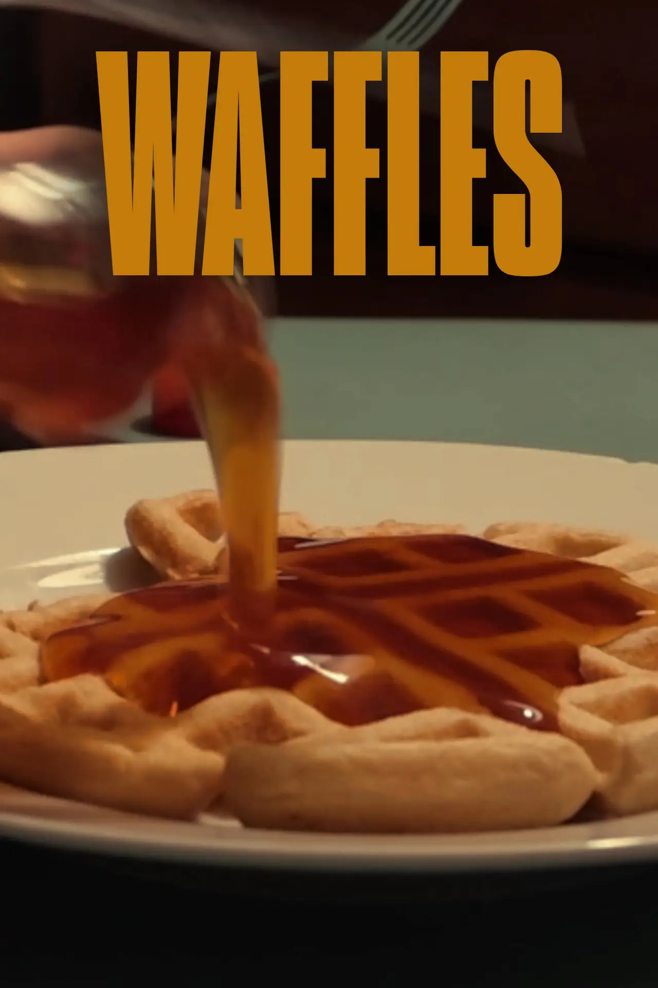 Plakat filmowy "Waffles"