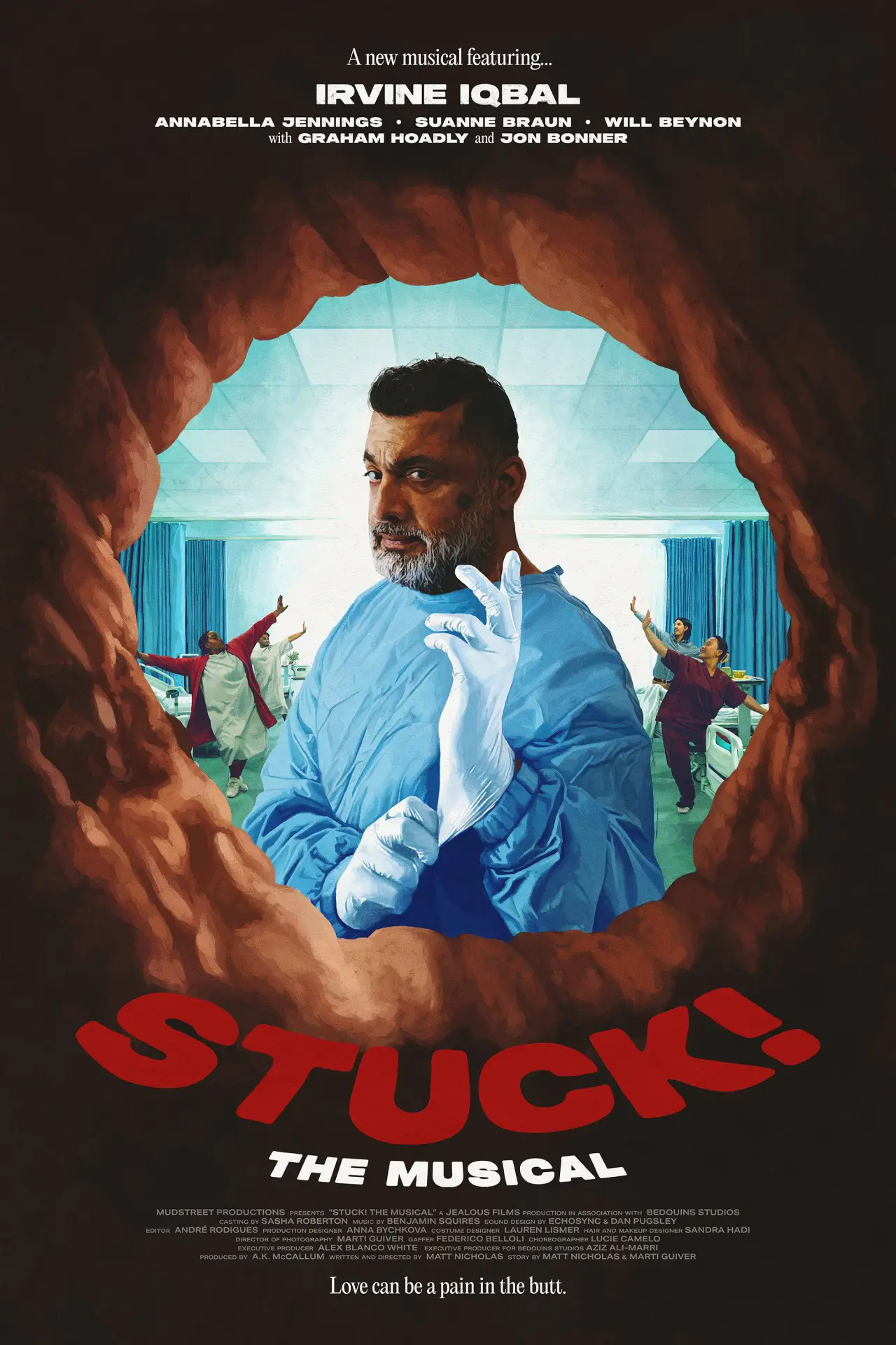 Plakat filmowy "Stuck! The Musical"