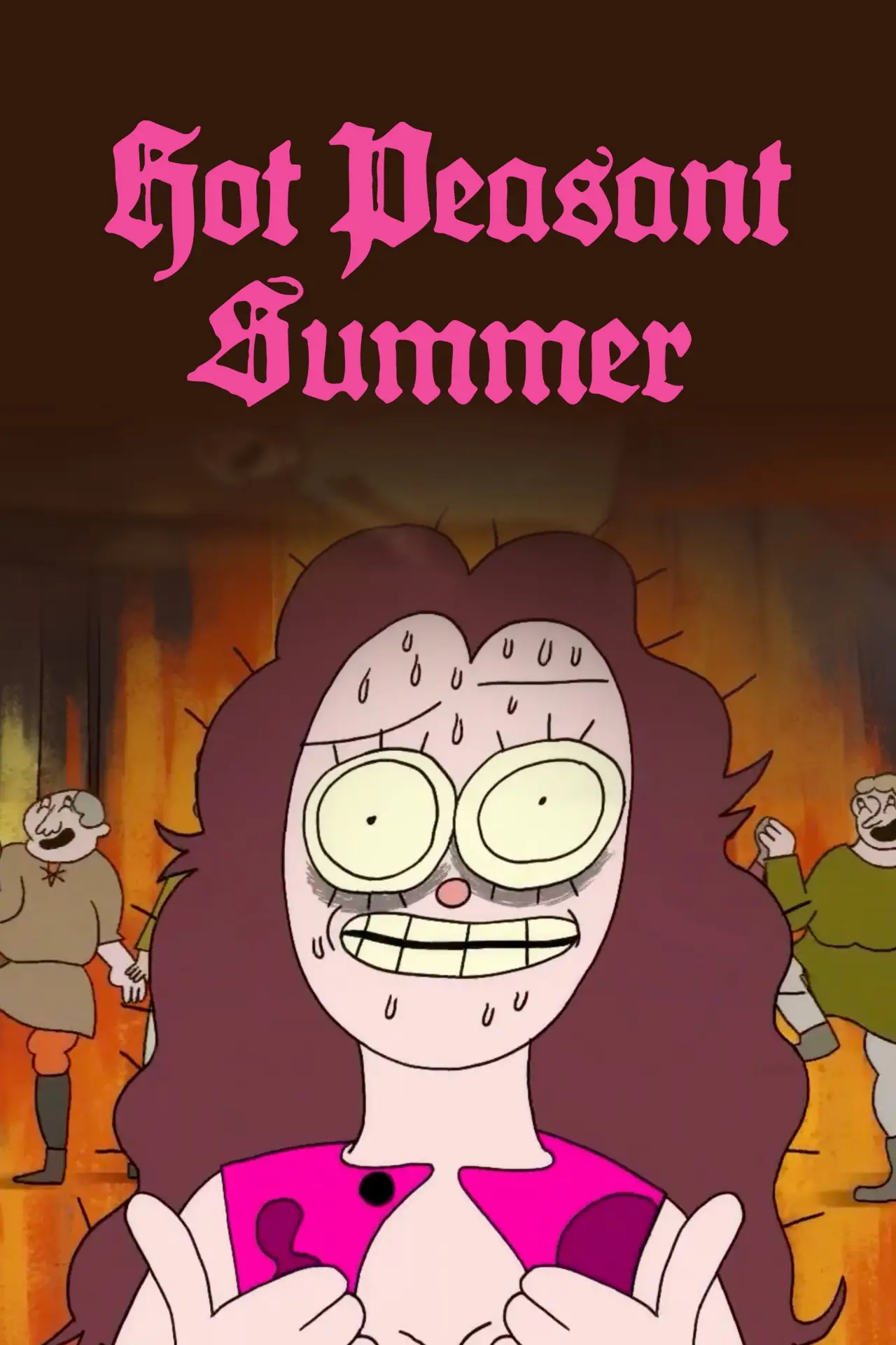 Plakat filmowy "Hot Peasant Summer"