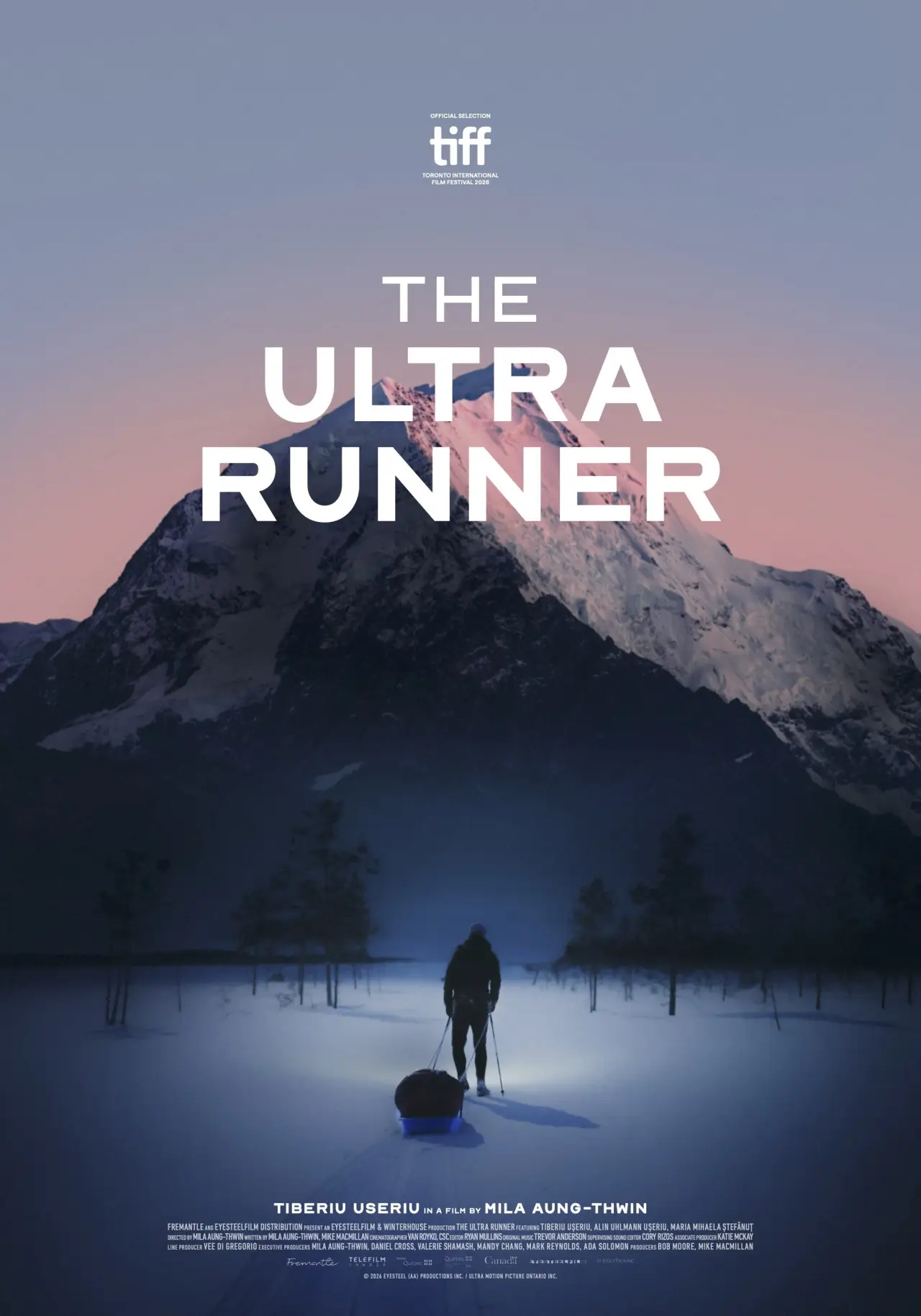 Plakat filmowy "The Ultra Runner"