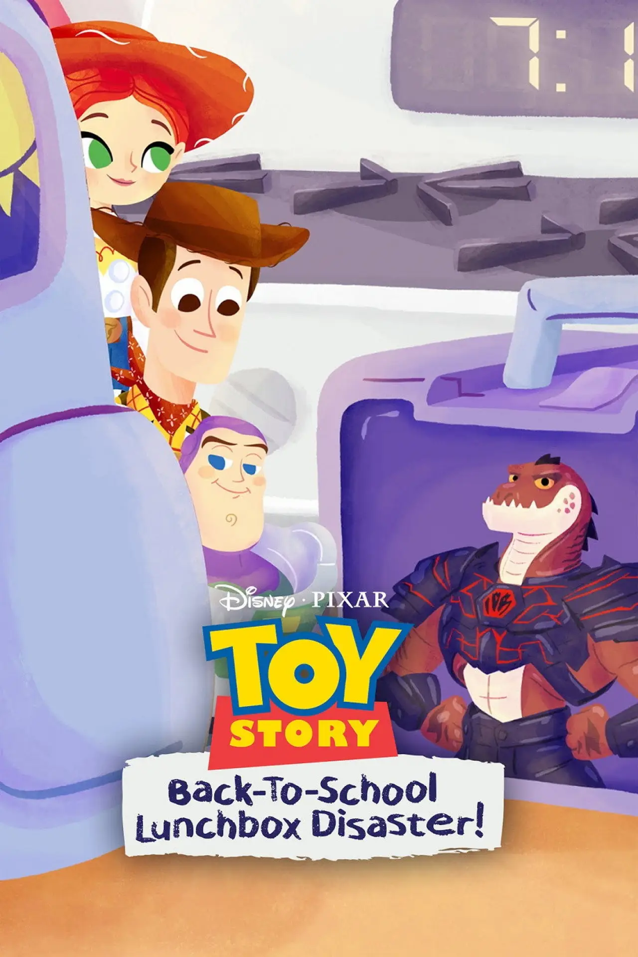 Plakat filmowy "Toy Story Back-To-School Lunchbox Disaster!"