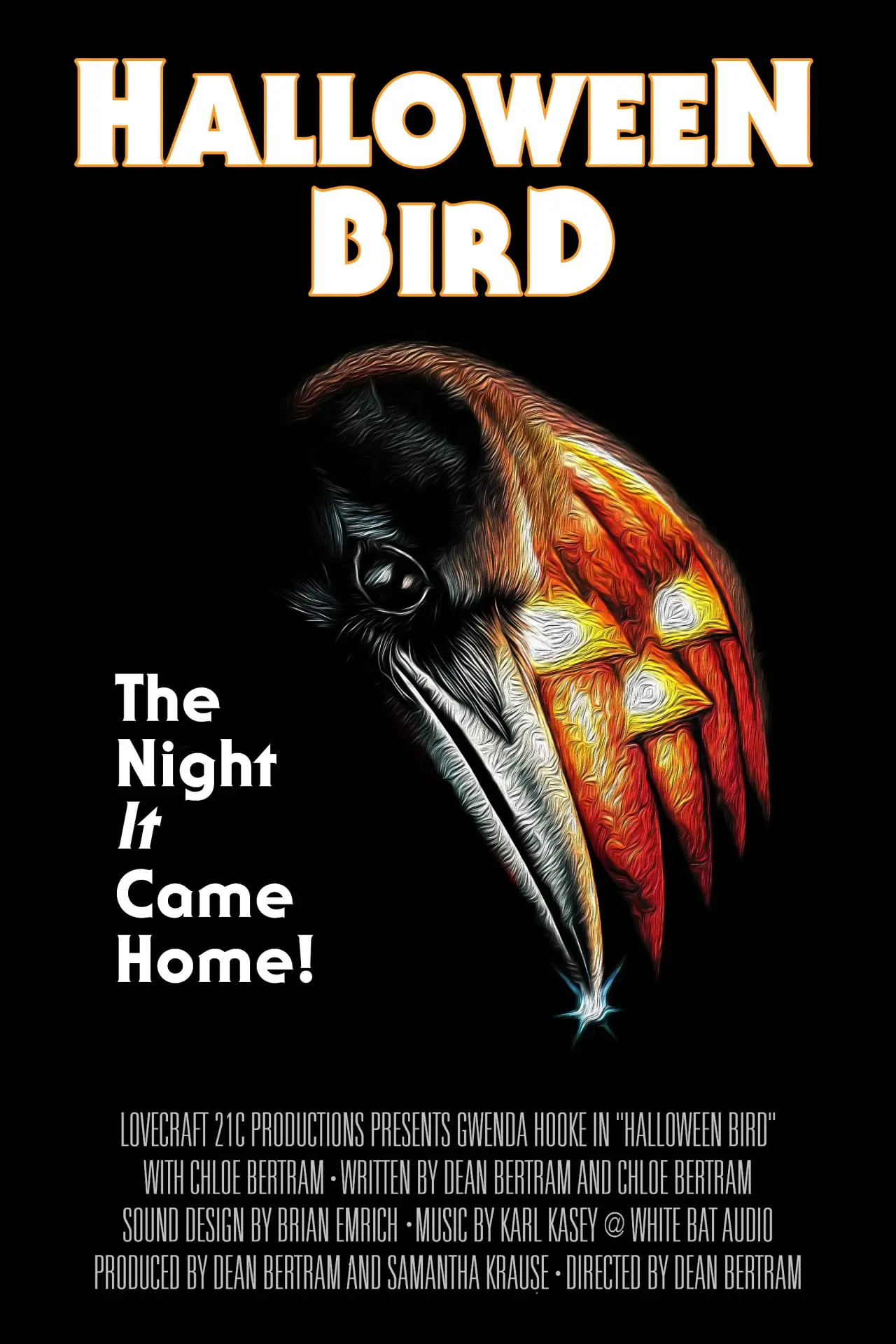 Plakat filmowy "Halloween Bird"