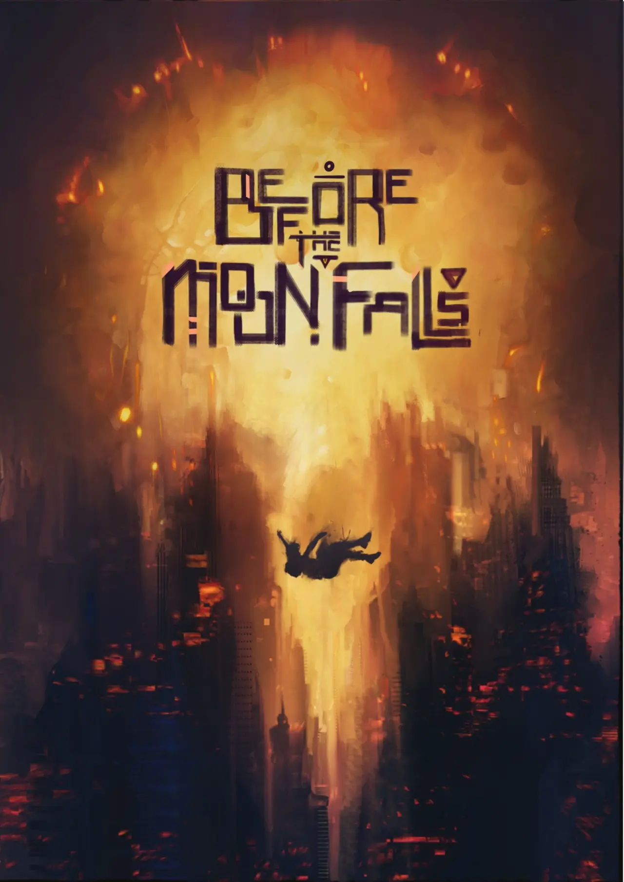 Plakat filmowy "Before the Moon Falls"