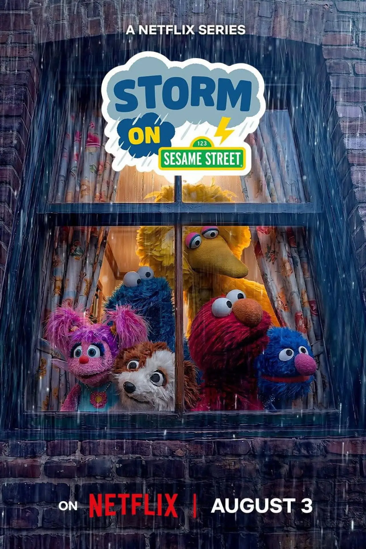 Plakat filmowy "Storm on Sesame Street"