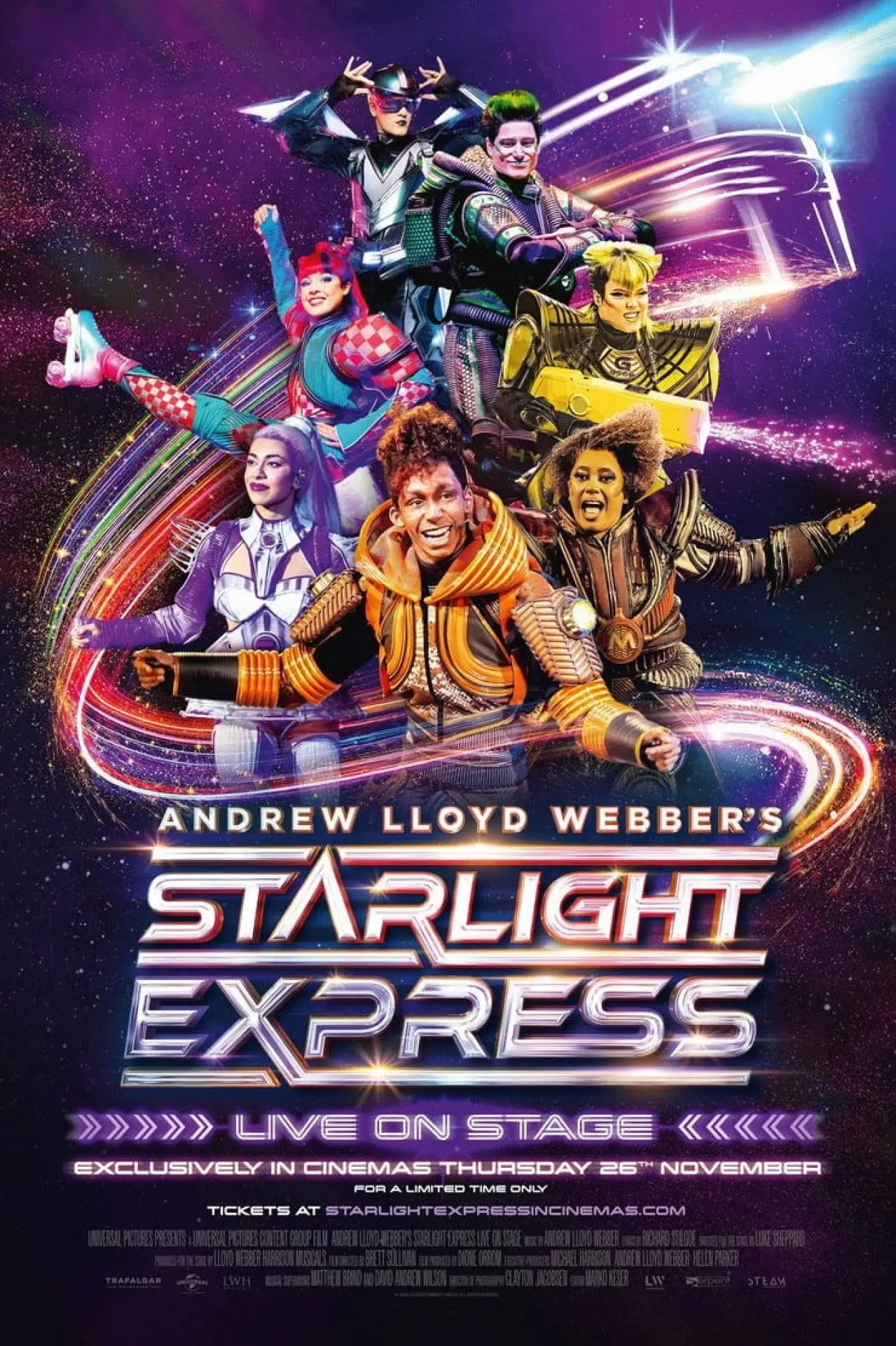 Plakat filmowy "Starlight Express"
